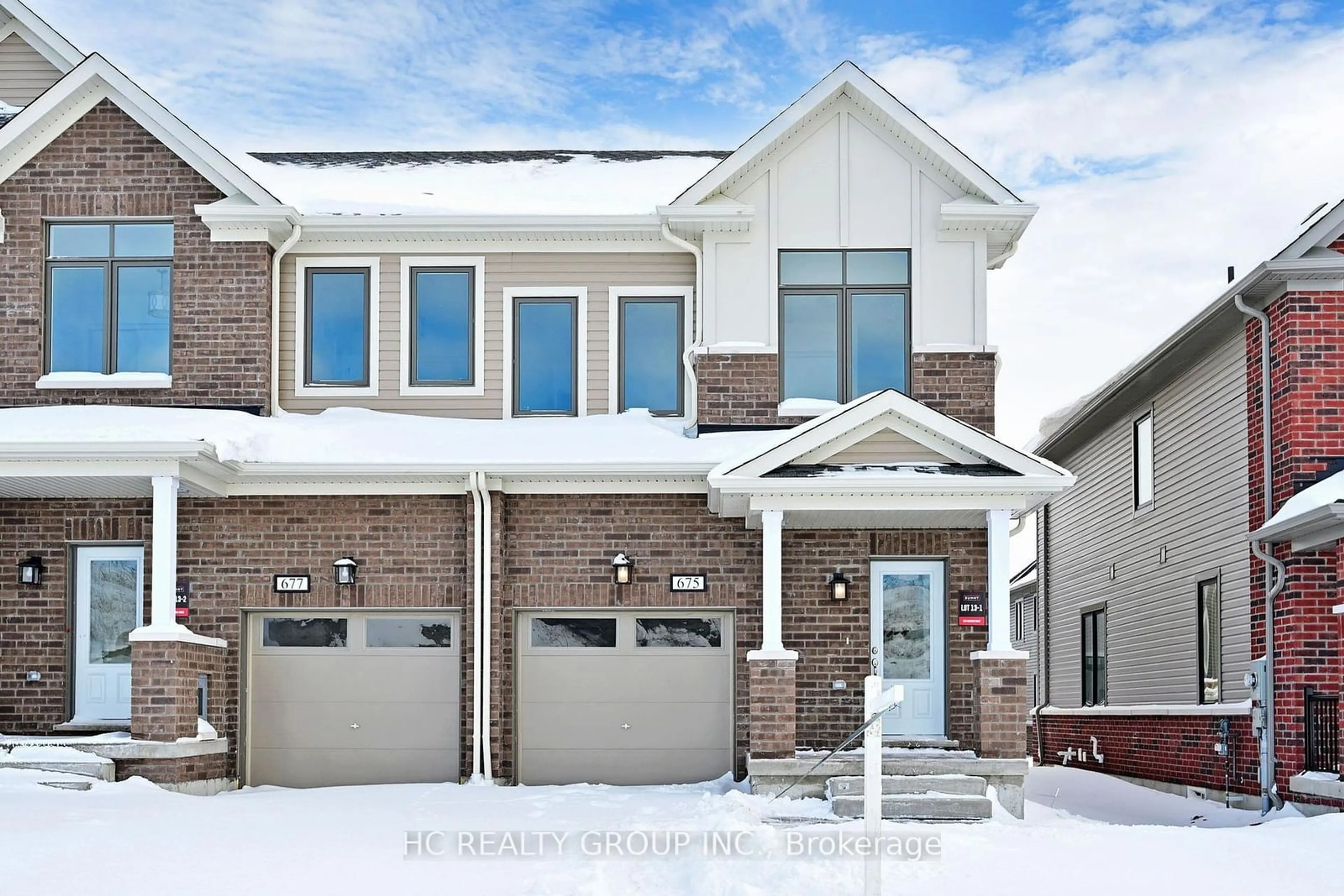 Home with brick exterior material, street for 675 Ribstone Crt, Oshawa Ontario L1K 0E2