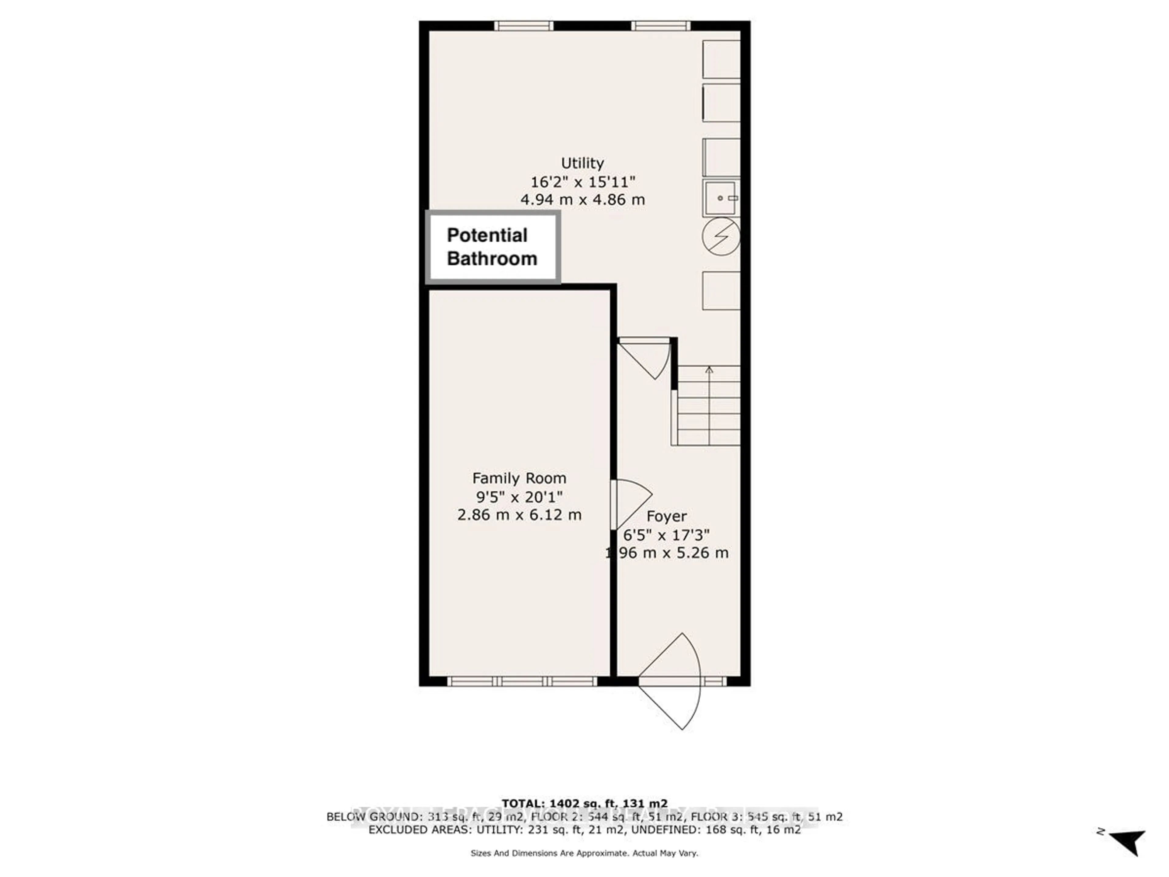 Floor plan for 977 Southport Dr, Oshawa Ontario L1H 8A2