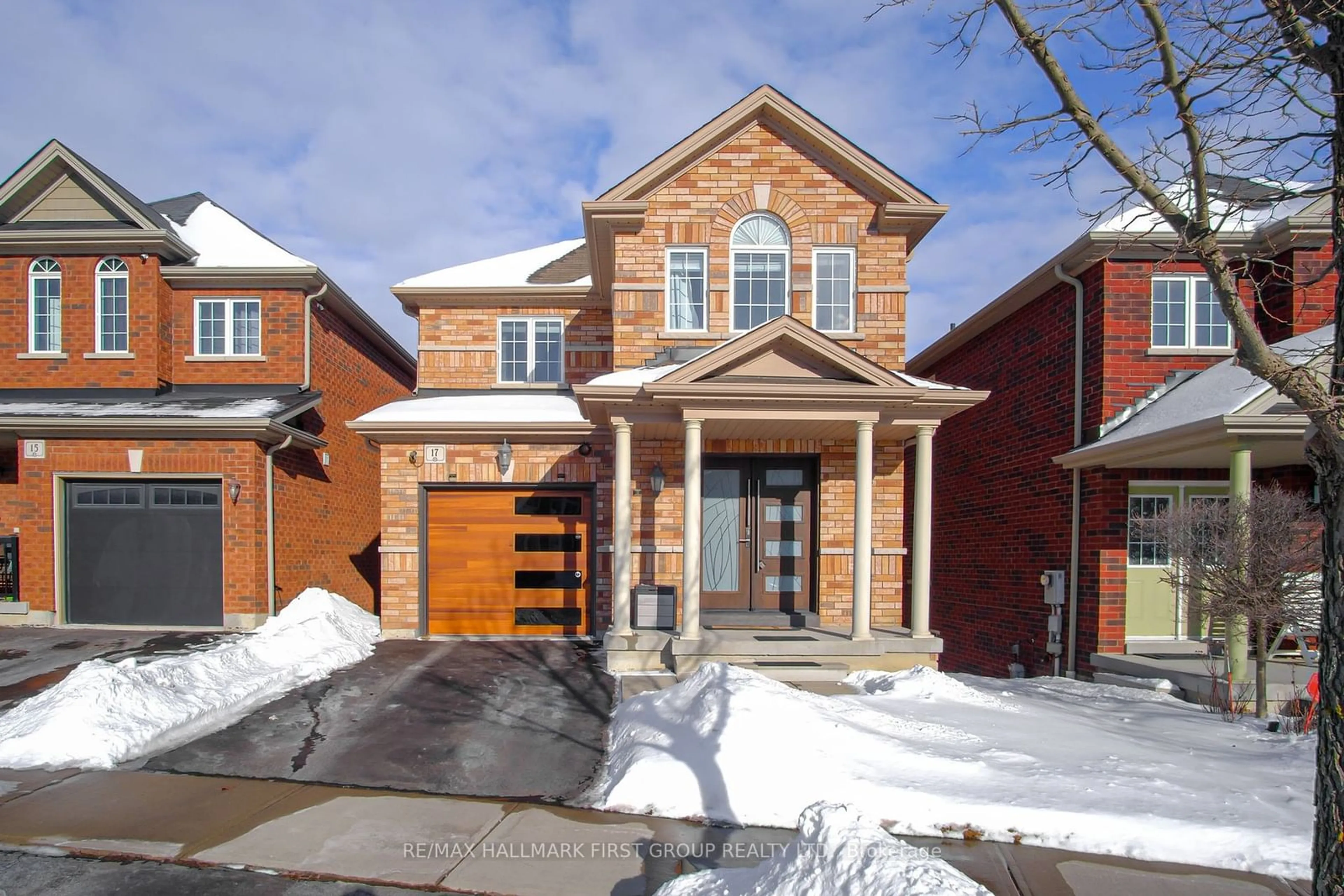 Home with brick exterior material, street for 17 Shapland Cres, Ajax Ontario L1Z 0K2