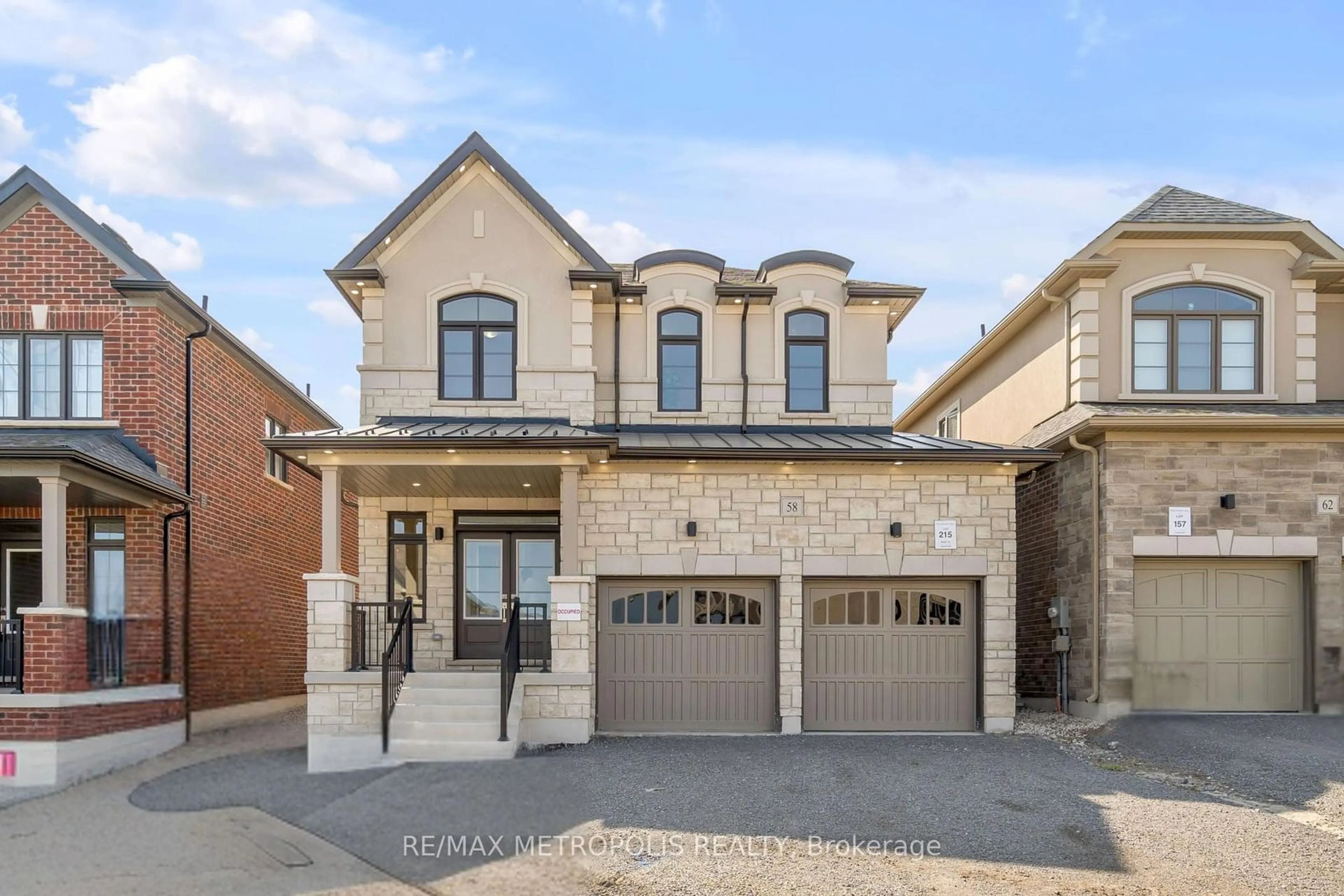 Home with brick exterior material, street for 58 Belmont Dr, Clarington Ontario L1B 0W8