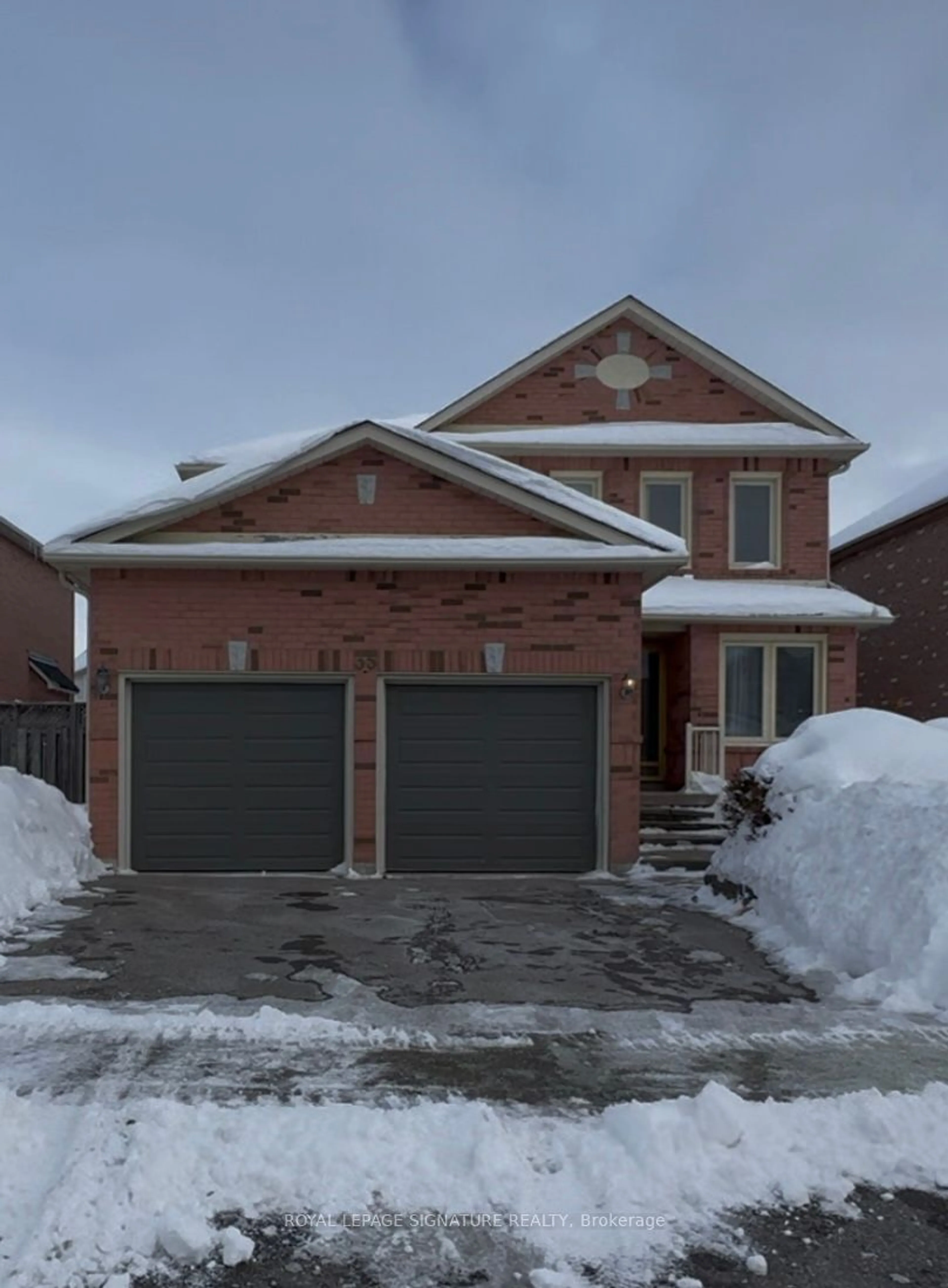 Home with brick exterior material, street for 35 Valleywood Dr, Whitby Ontario L1R 2J6