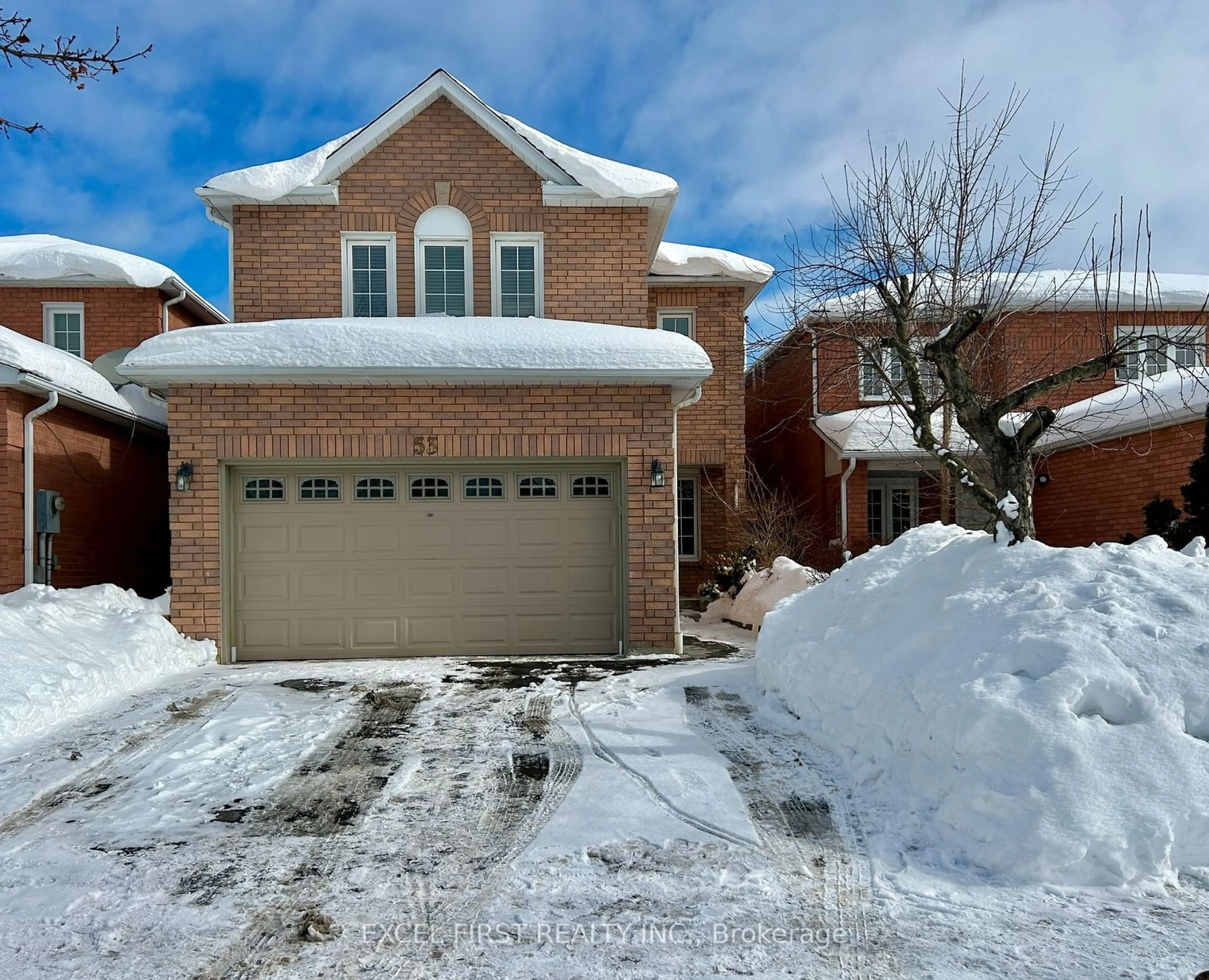 Home with brick exterior material, street for 53 Reese Ave, Ajax Ontario L1T 3V7