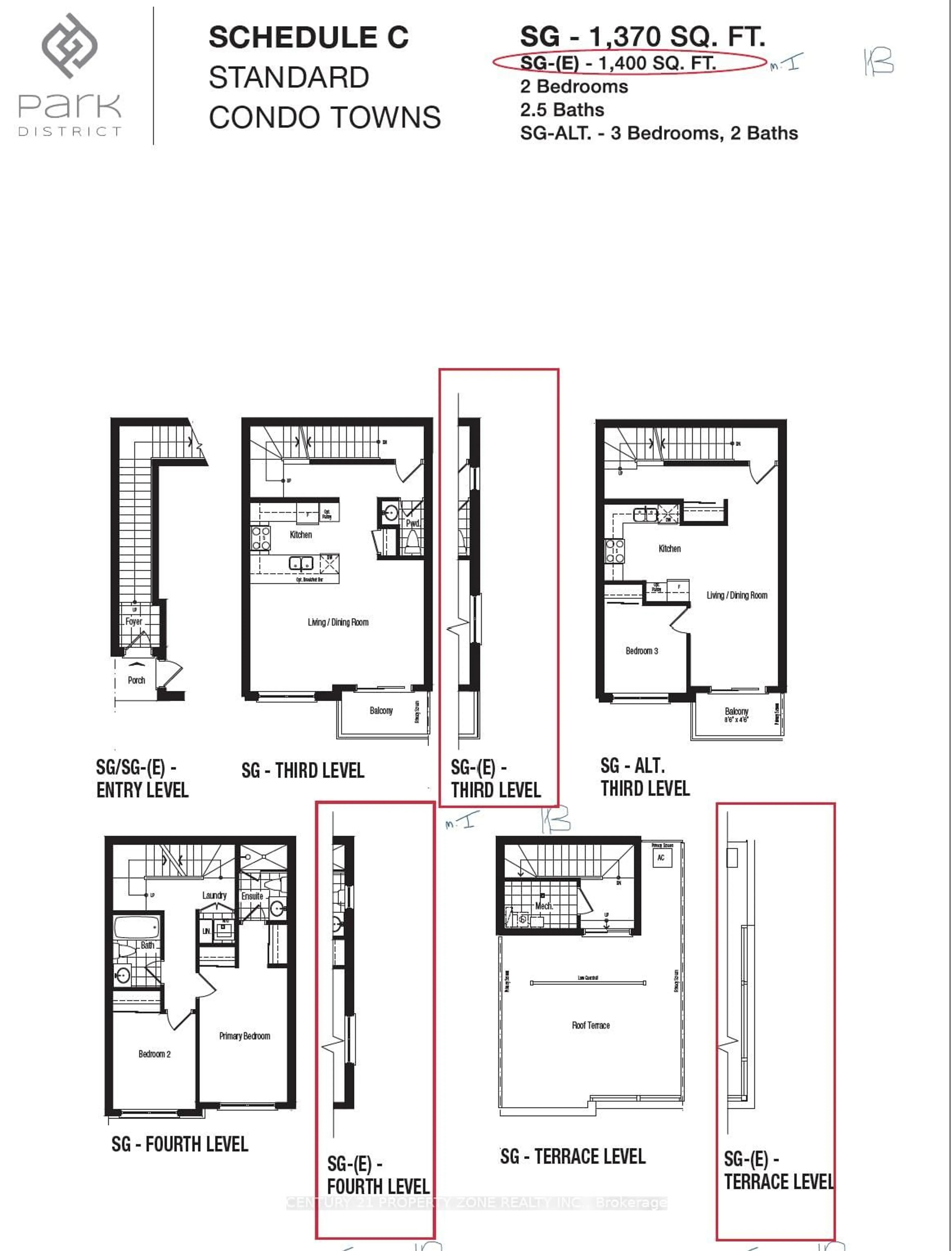 Floor plan for 1695 Dersan St #218, Pickering Ontario L1V 2P8