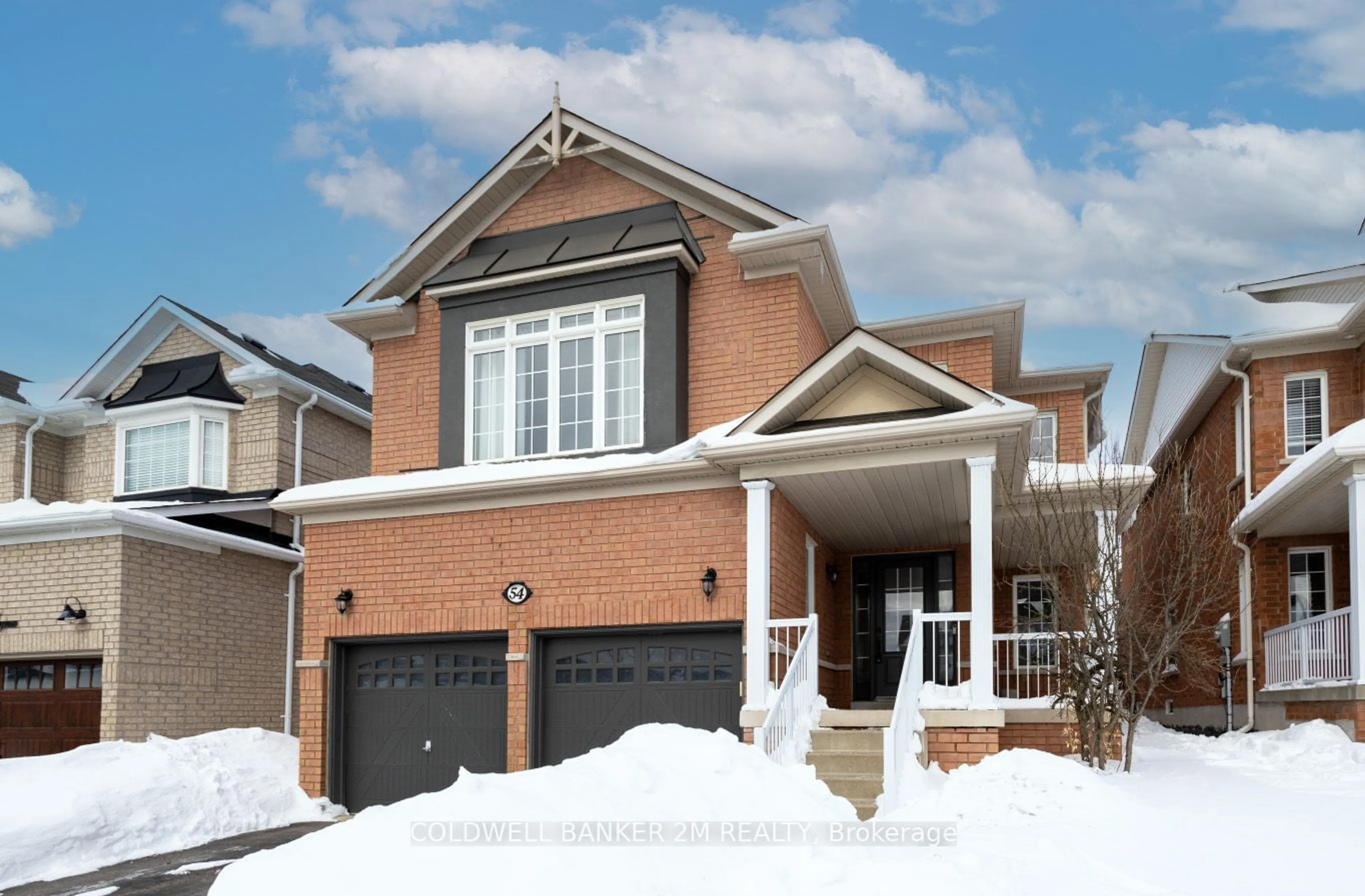 Home with brick exterior material, street for 54 Southfield Ave, Clarington Ontario L1E 3J9