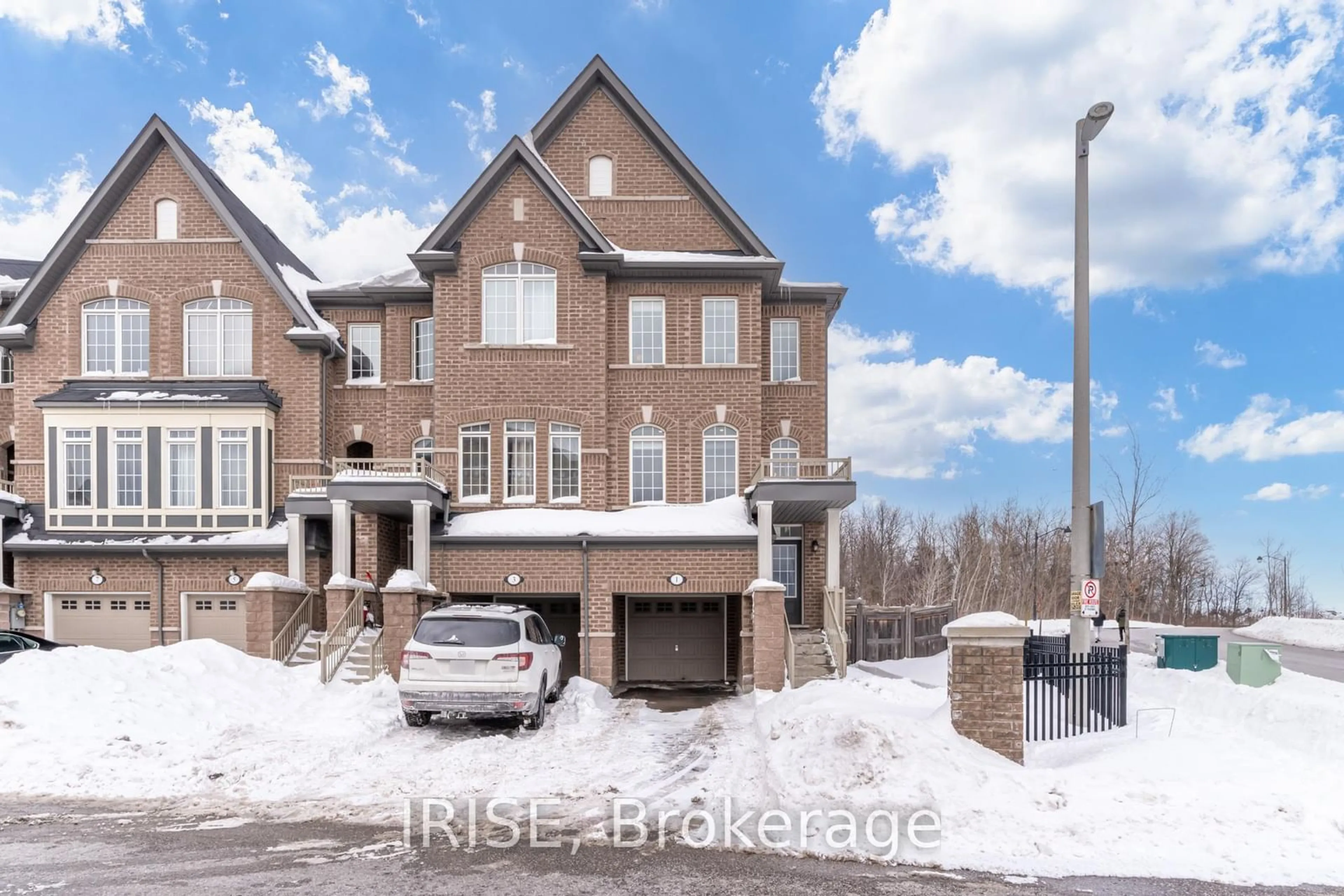 Home with brick exterior material, street for 1 Graywardine Lane, Ajax Ontario L1T 4V4