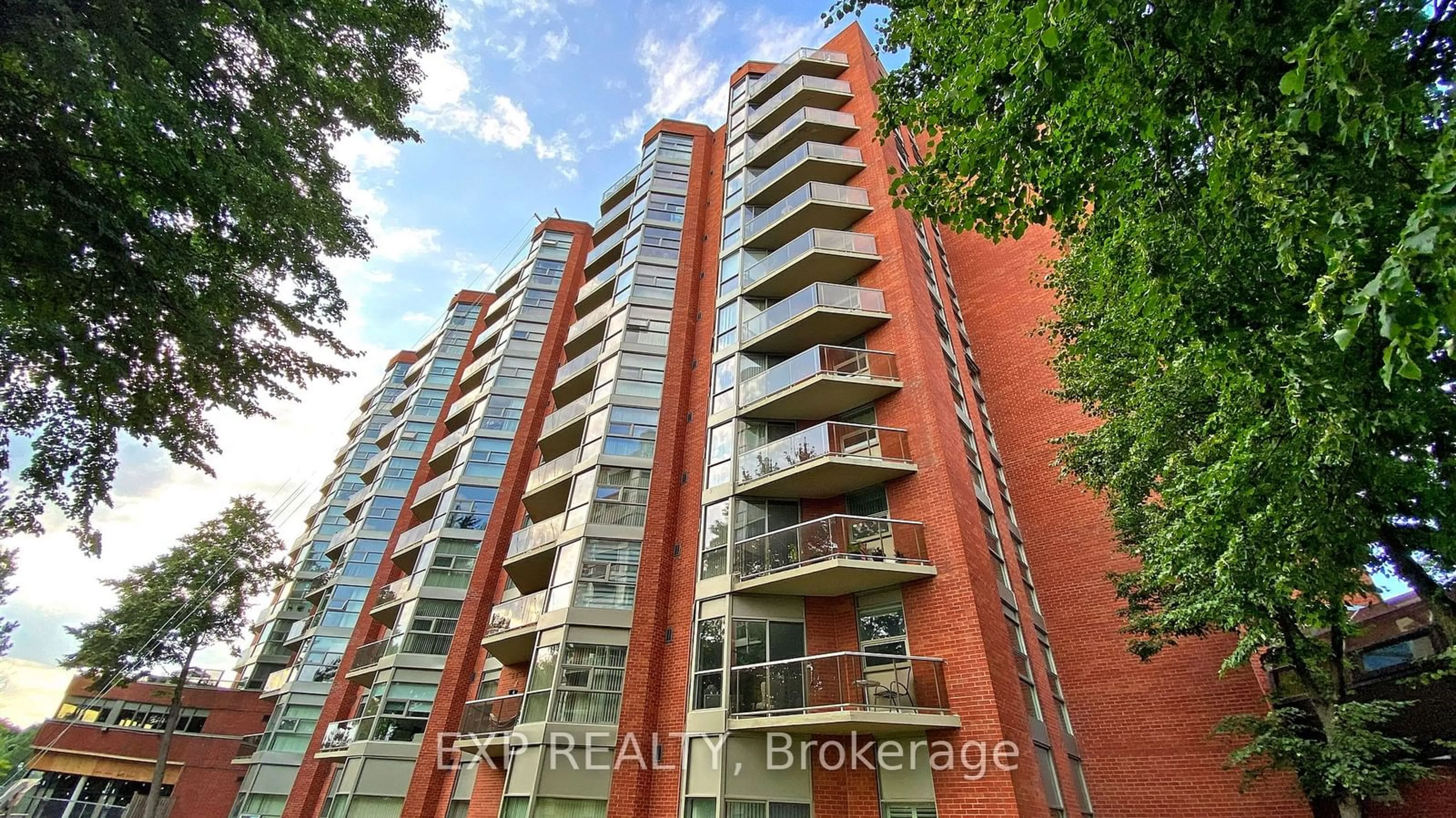 Balcony in the apartment, unknown for 10 Dean Park Rd #718, Toronto Ontario M1B 3G8