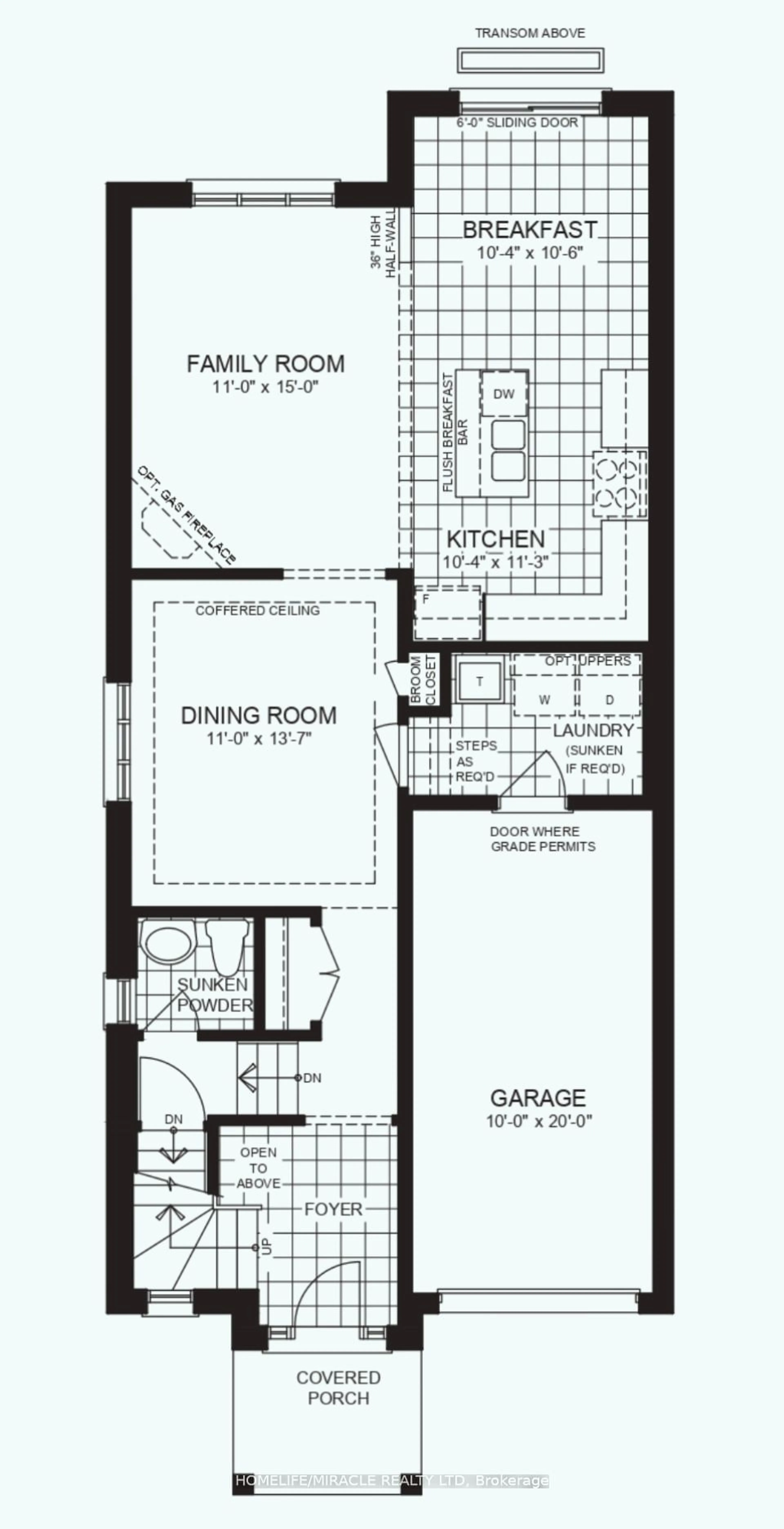 Floor plan for Lot 49 Street, Scugog Ontario L0L 0L0