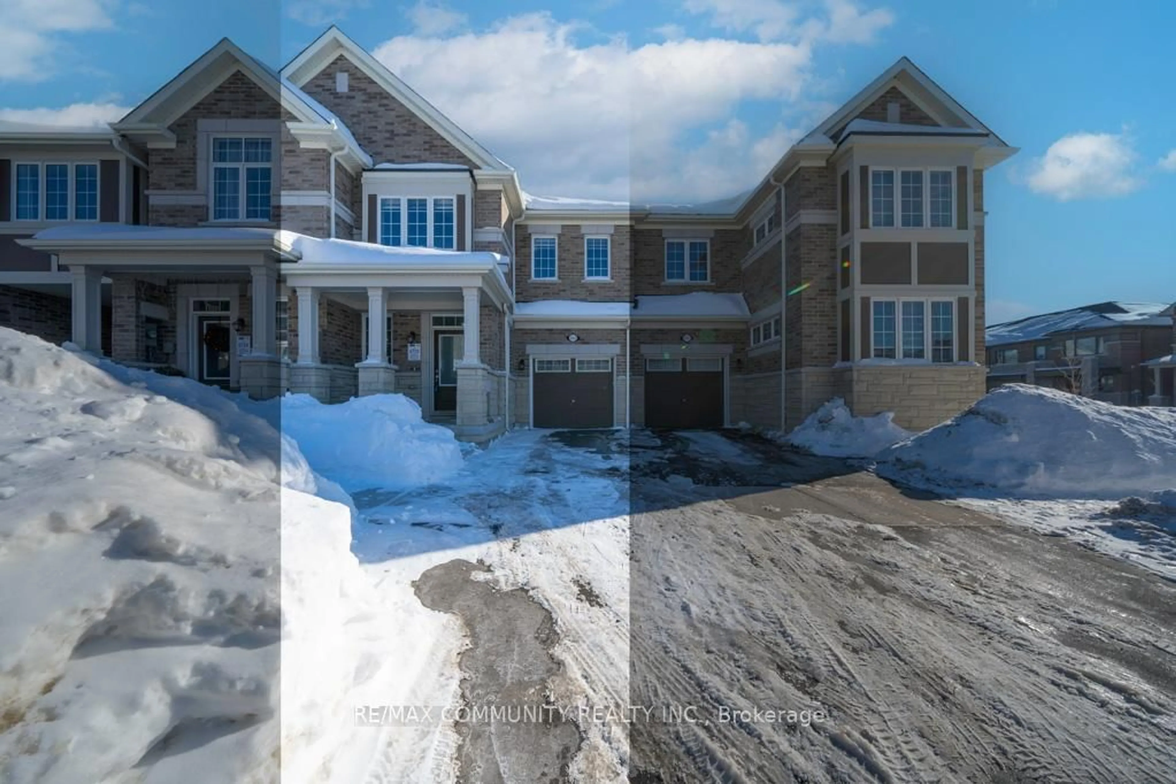 A pic from outside/outdoor area/front of a property/back of a property/a pic from drone, building for 3353 Swordbill St, Pickering Ontario L1X 0N2