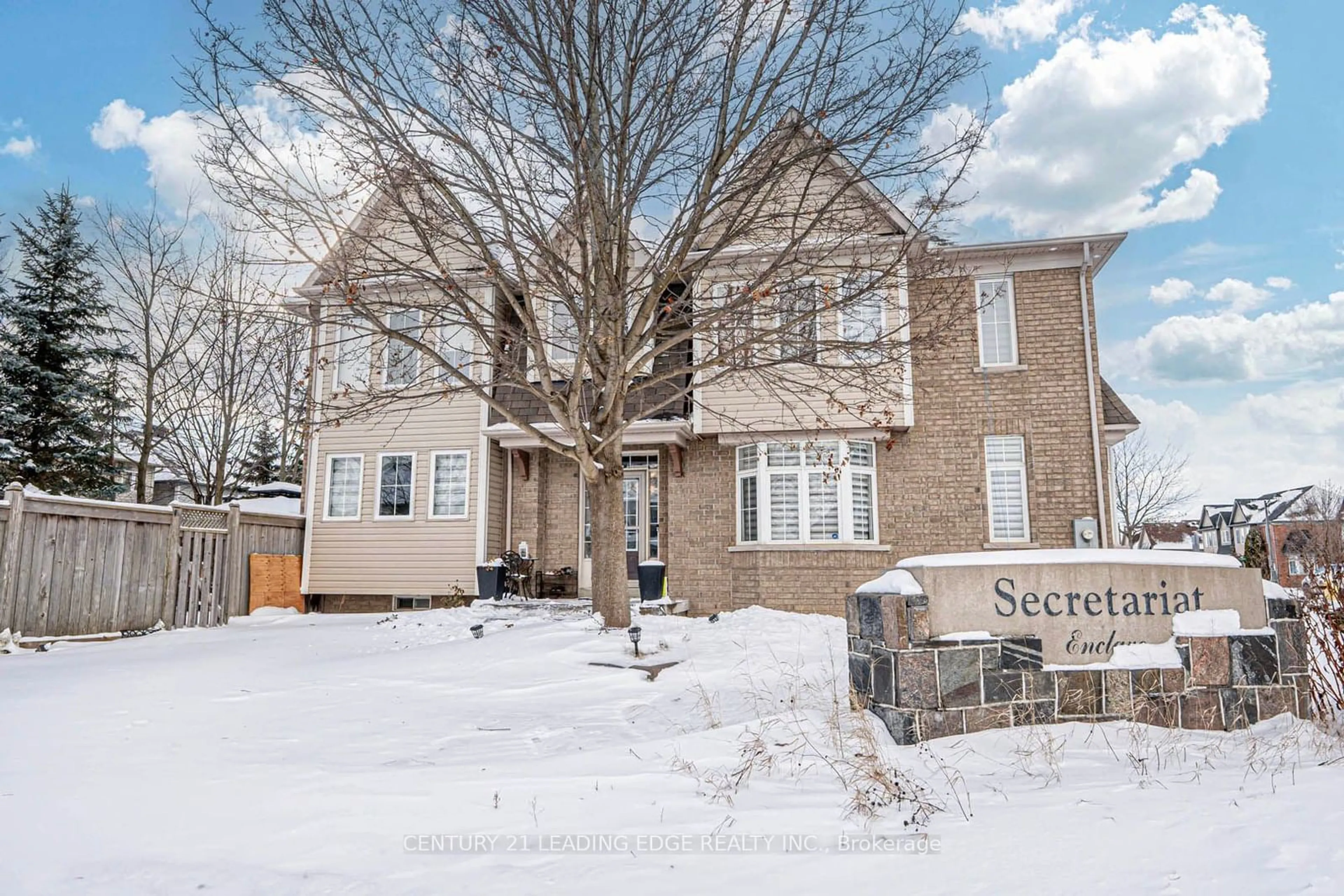 Home with brick exterior material, street for 145 Woodbine Pl, Oshawa Ontario L1L 1C5