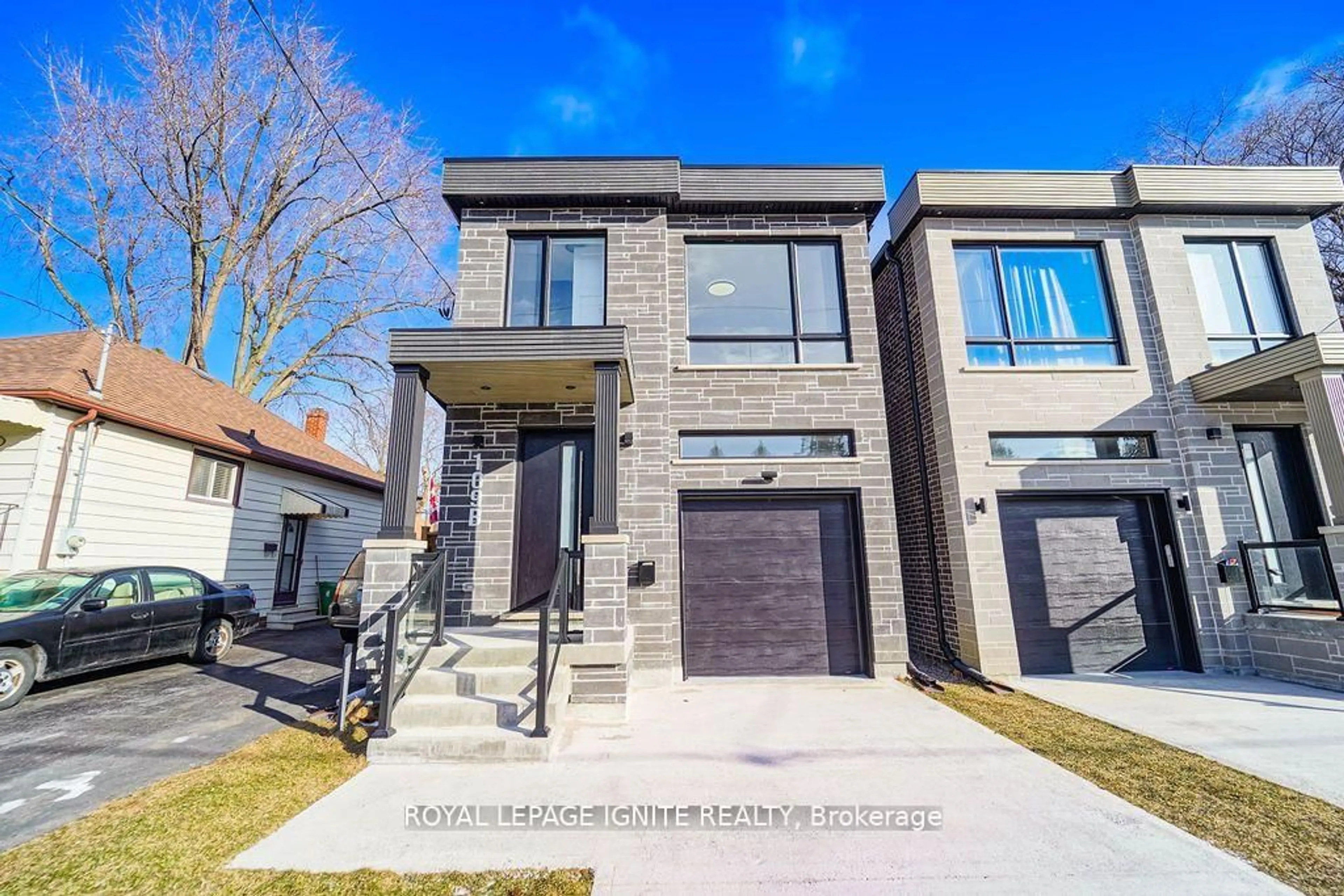 Home with brick exterior material, street for 109B Heale Ave, Toronto Ontario M1N 3Y2