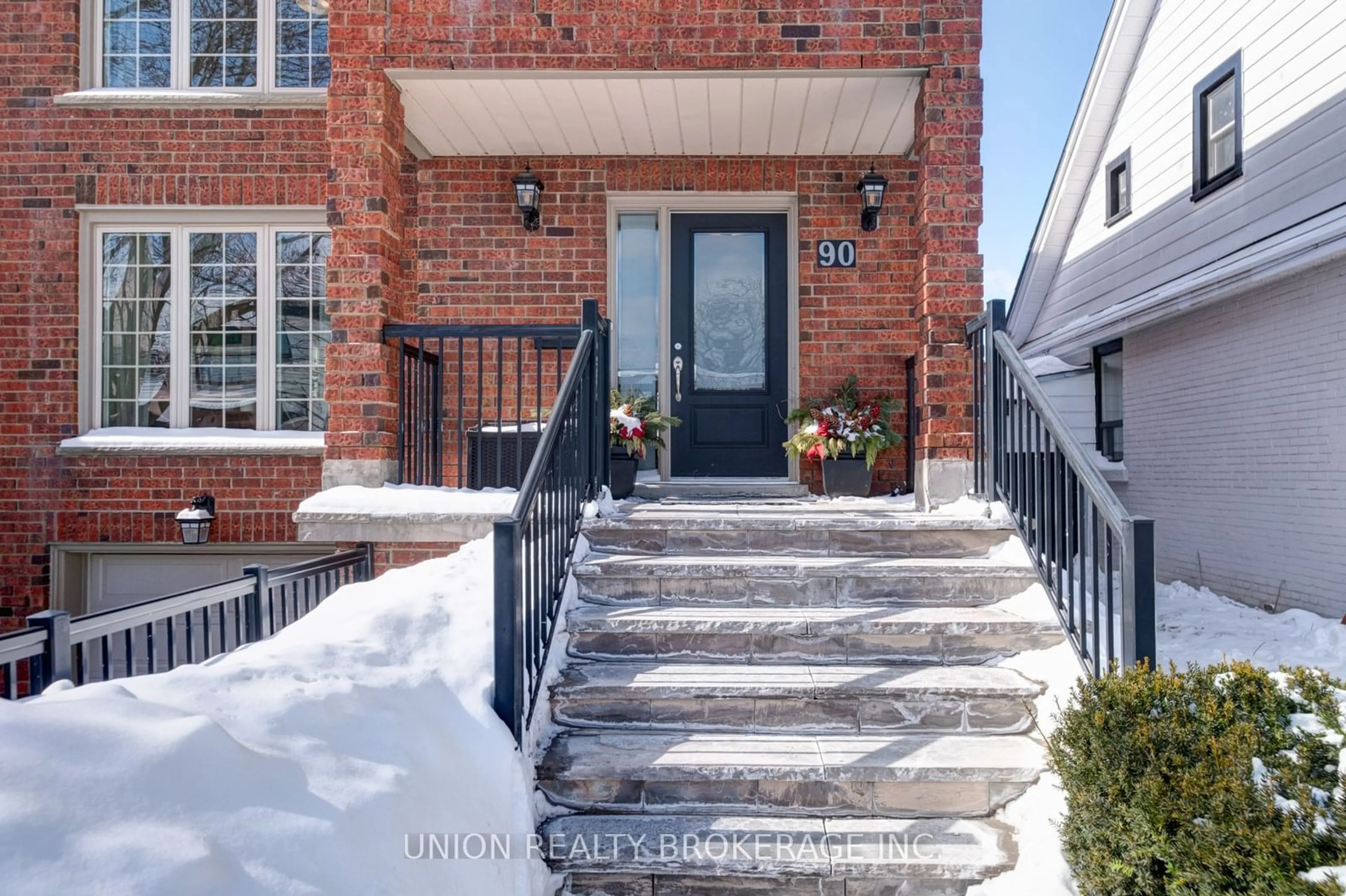 Home with brick exterior material, street for 90 Kalmar Ave, Toronto Ontario M1N 3G4