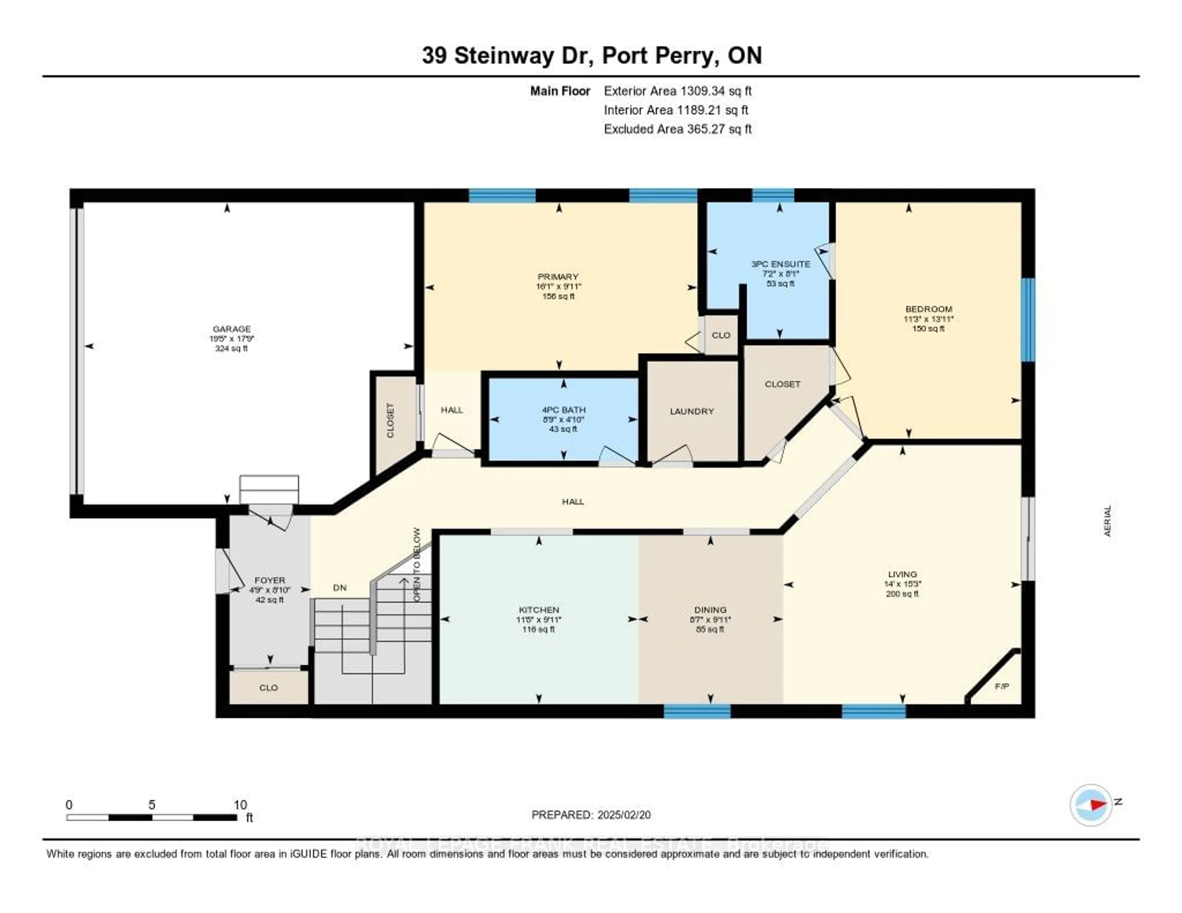 Floor plan for 39 Steinway Dr, Scugog Ontario L9L 1V3