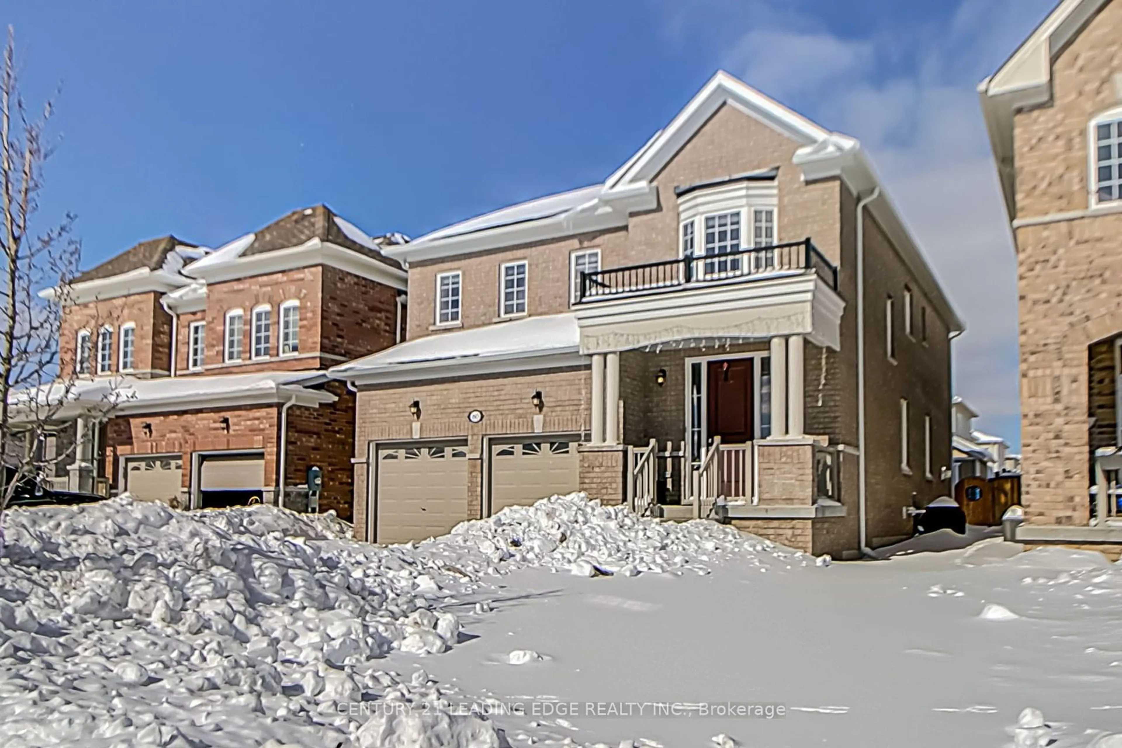 Home with brick exterior material, street for 60 Bill Hutchinson Cres, Clarington Ontario L1C 7E1