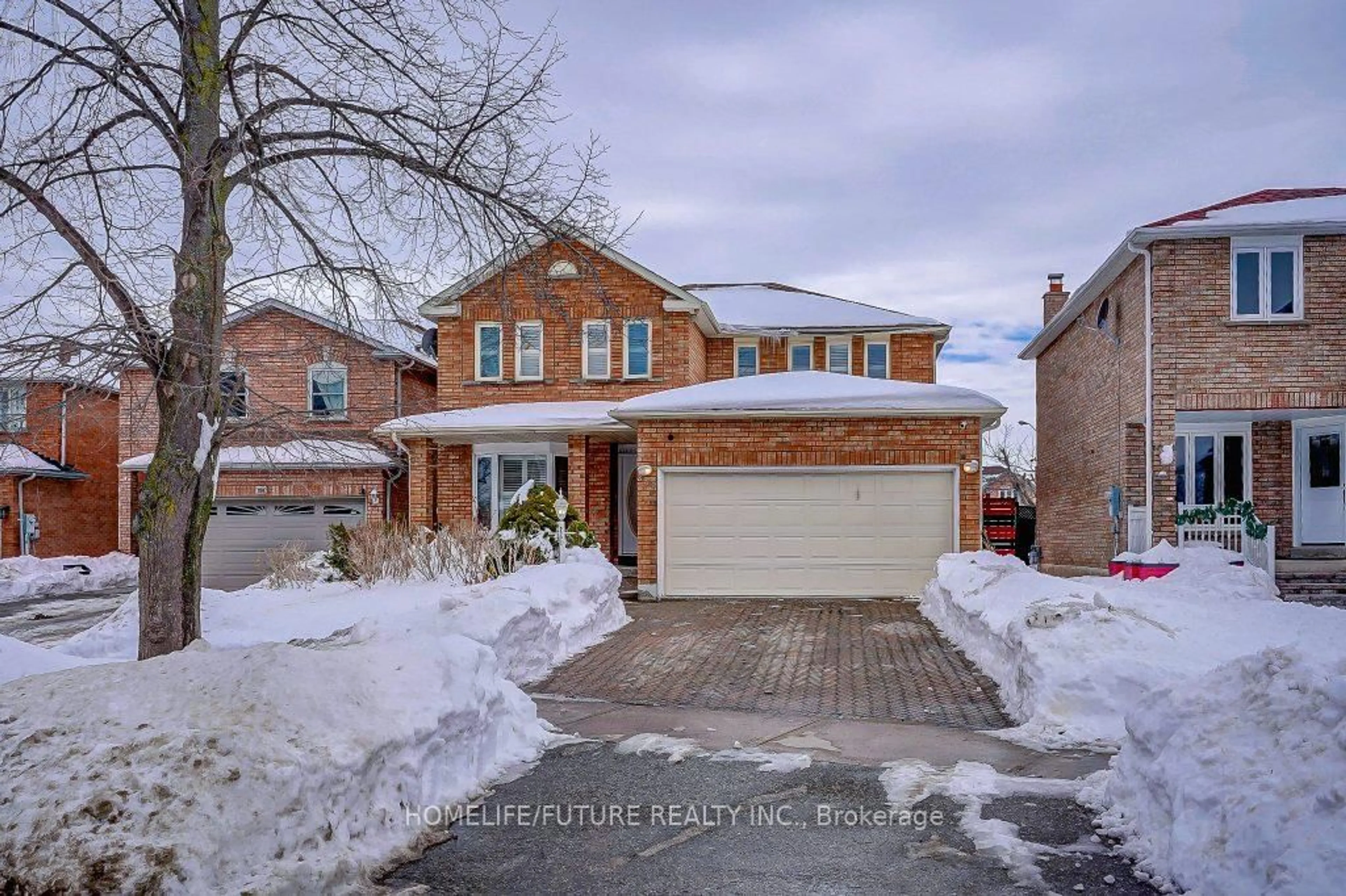 Home with brick exterior material, street for 260 Morningview Tr, Toronto Ontario M1B 5L8