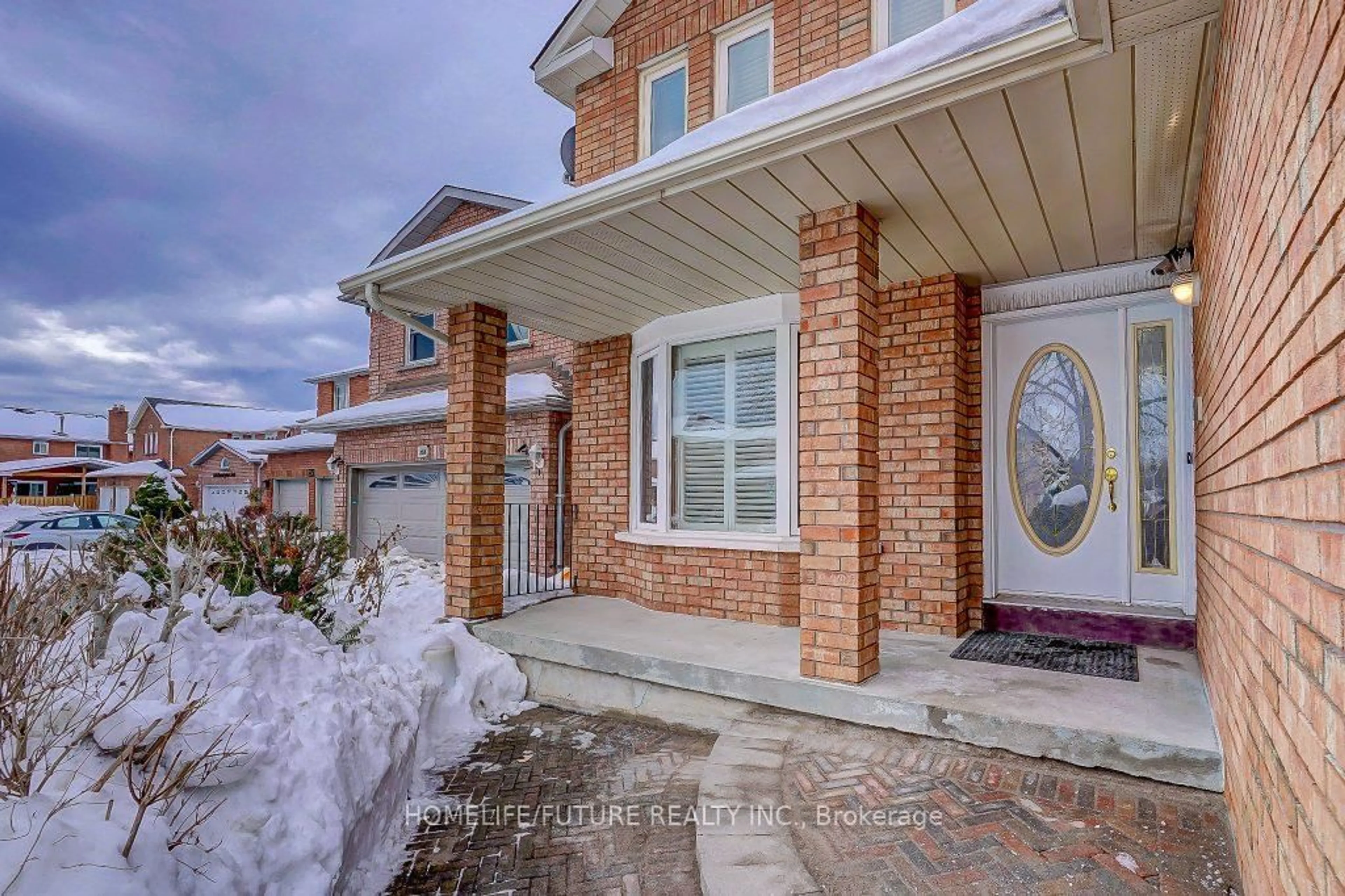 Home with brick exterior material, street for 260 Morningview Tr, Toronto Ontario M1B 5L8