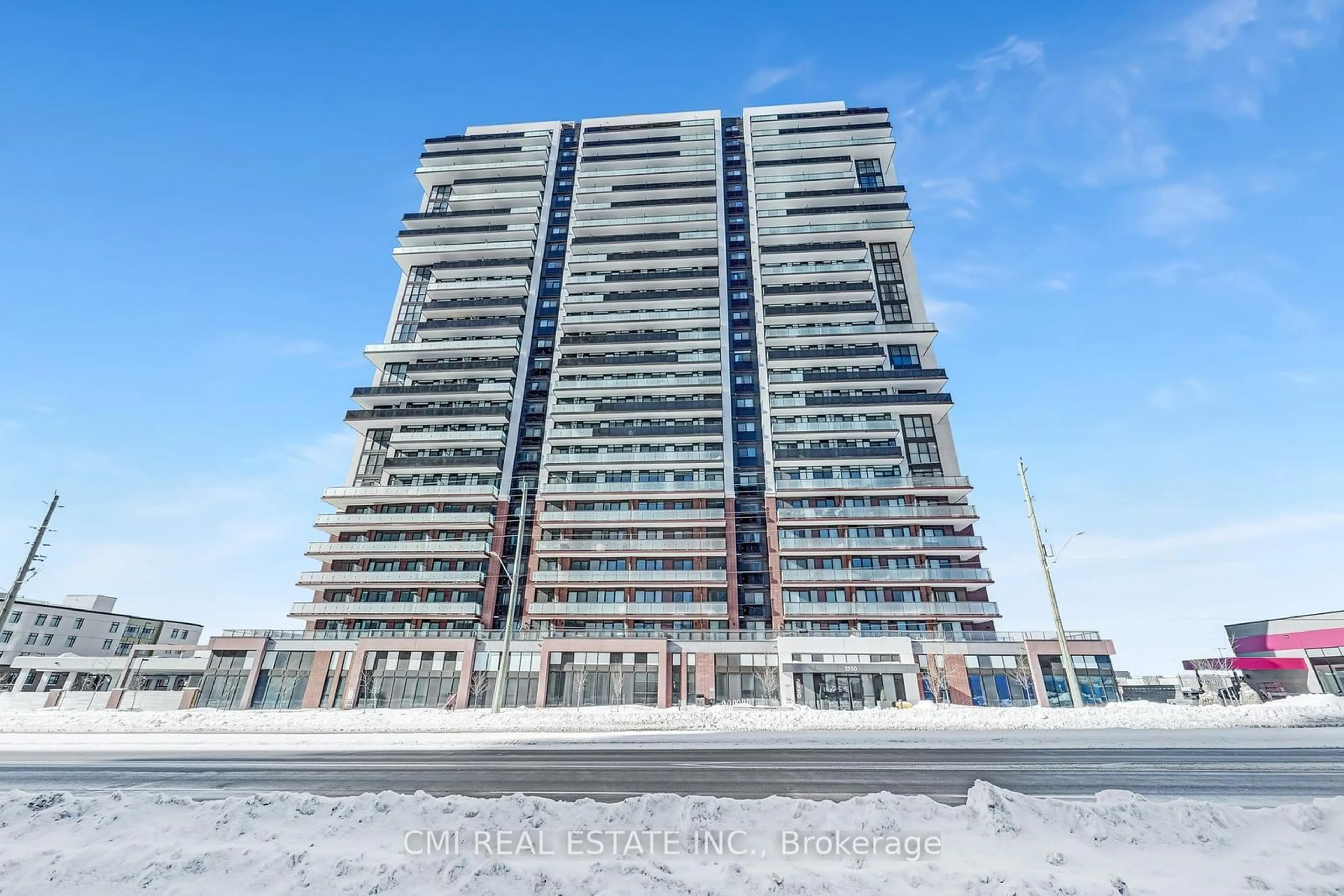 Balcony in the apartment, building for 2550 Simcoe St #2110, Oshawa Ontario L1L 0R5