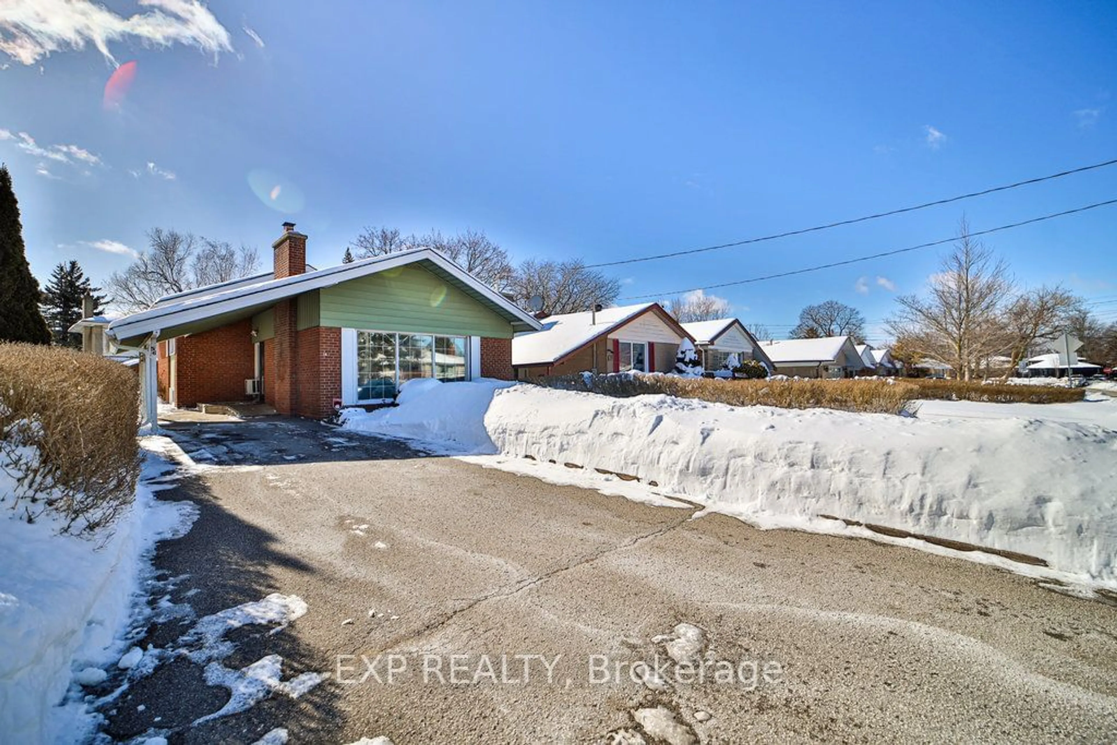 A pic from outside/outdoor area/front of a property/back of a property/a pic from drone, street for 56 Gage Ave, Toronto Ontario M1J 1T8