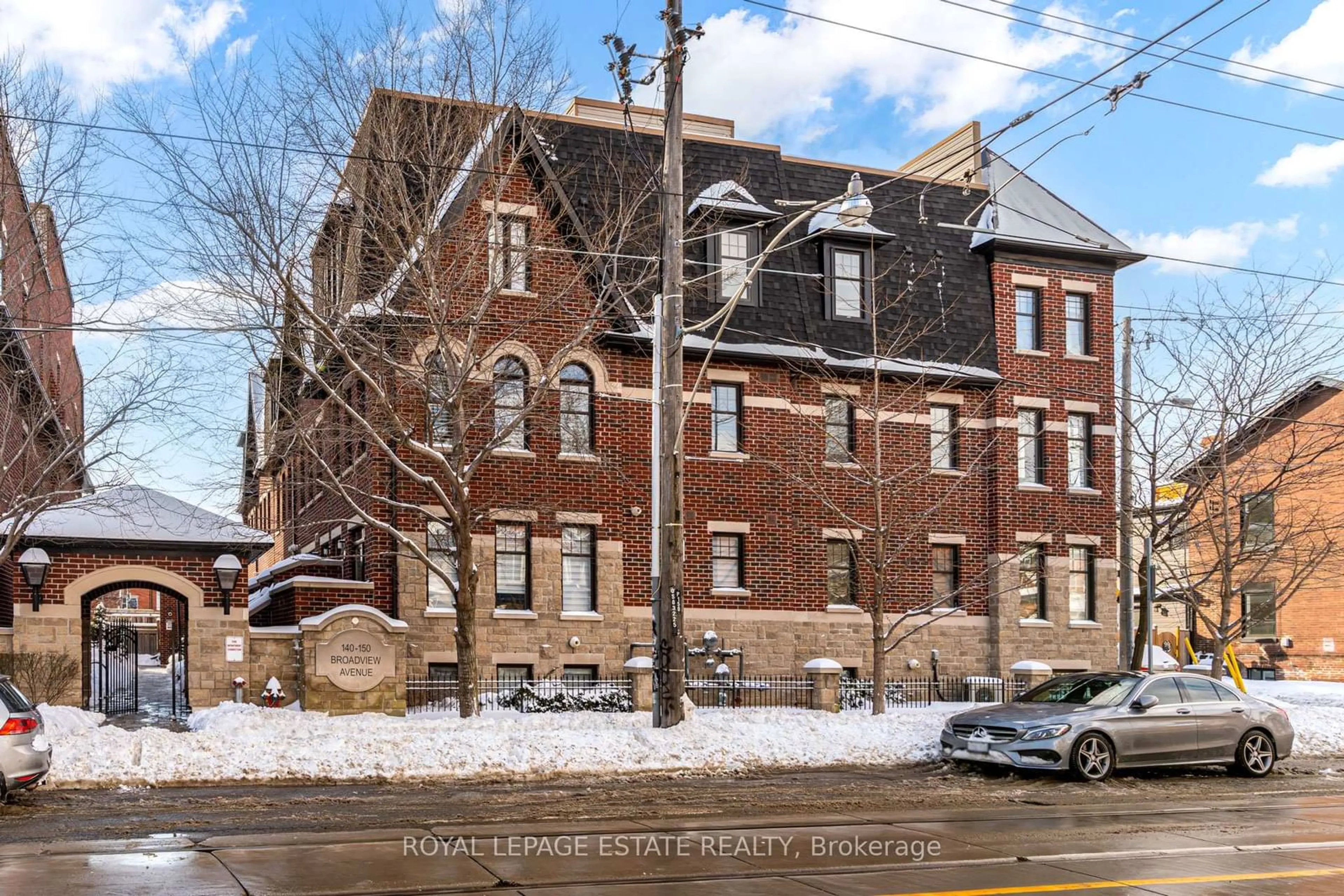 Home with brick exterior material, street for 150 Broadview Ave #21, Toronto Ontario M4M 0A9