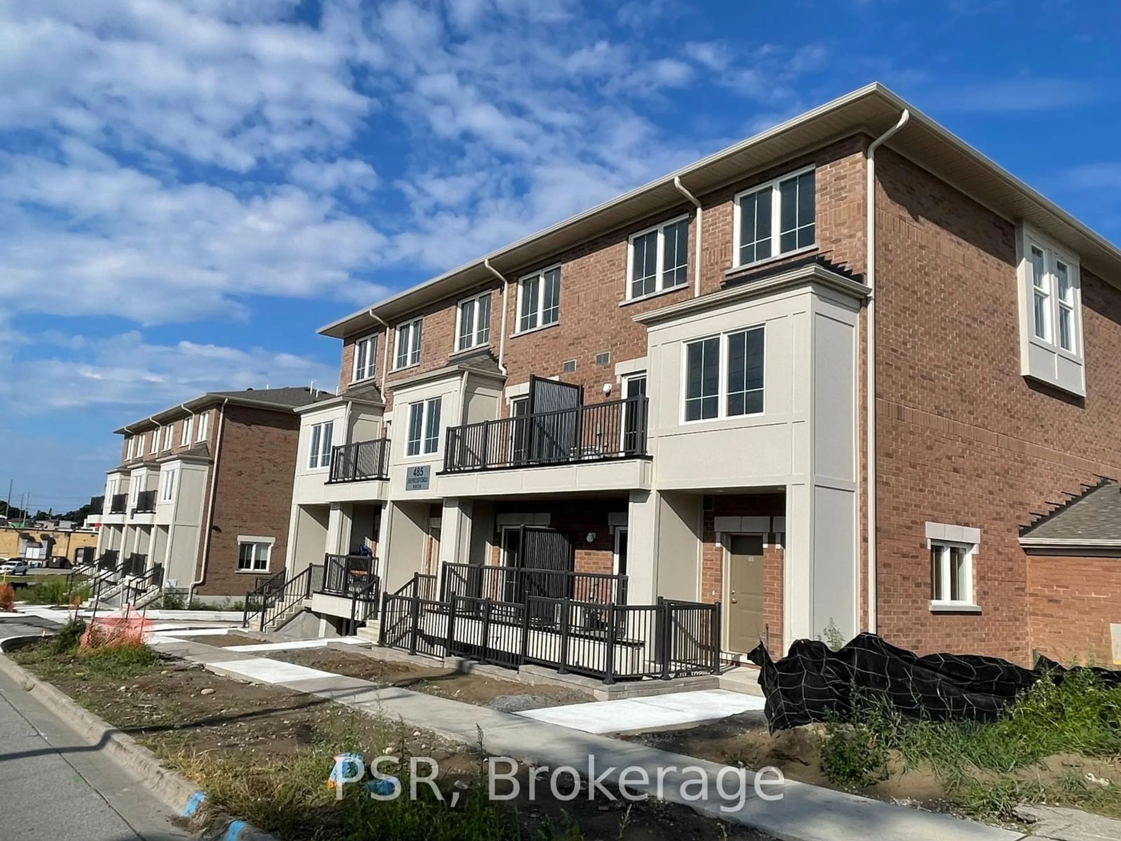 Home with brick exterior material, street for 485 Beresford Path #7, Oshawa Ontario L1H 0B2