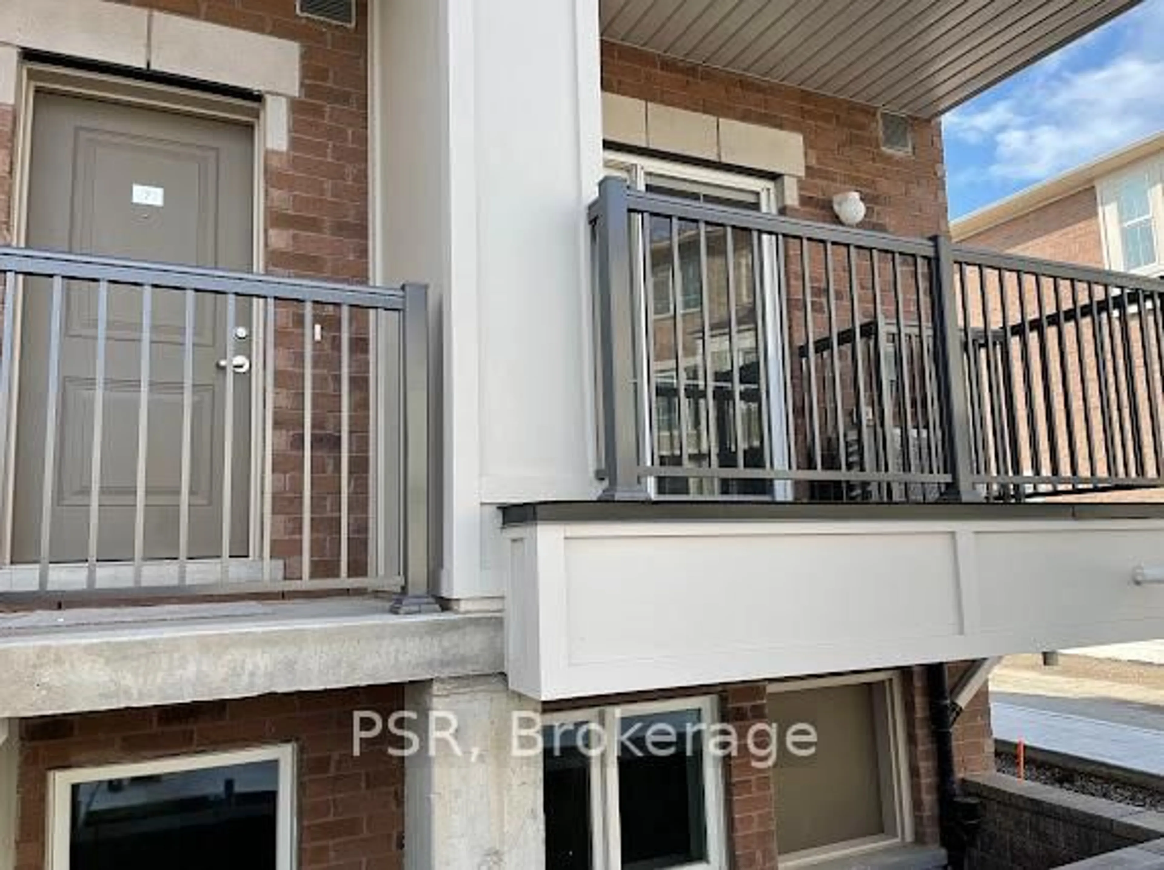 Balcony in the apartment, street for 485 Beresford Path #7, Oshawa Ontario L1H 0B2