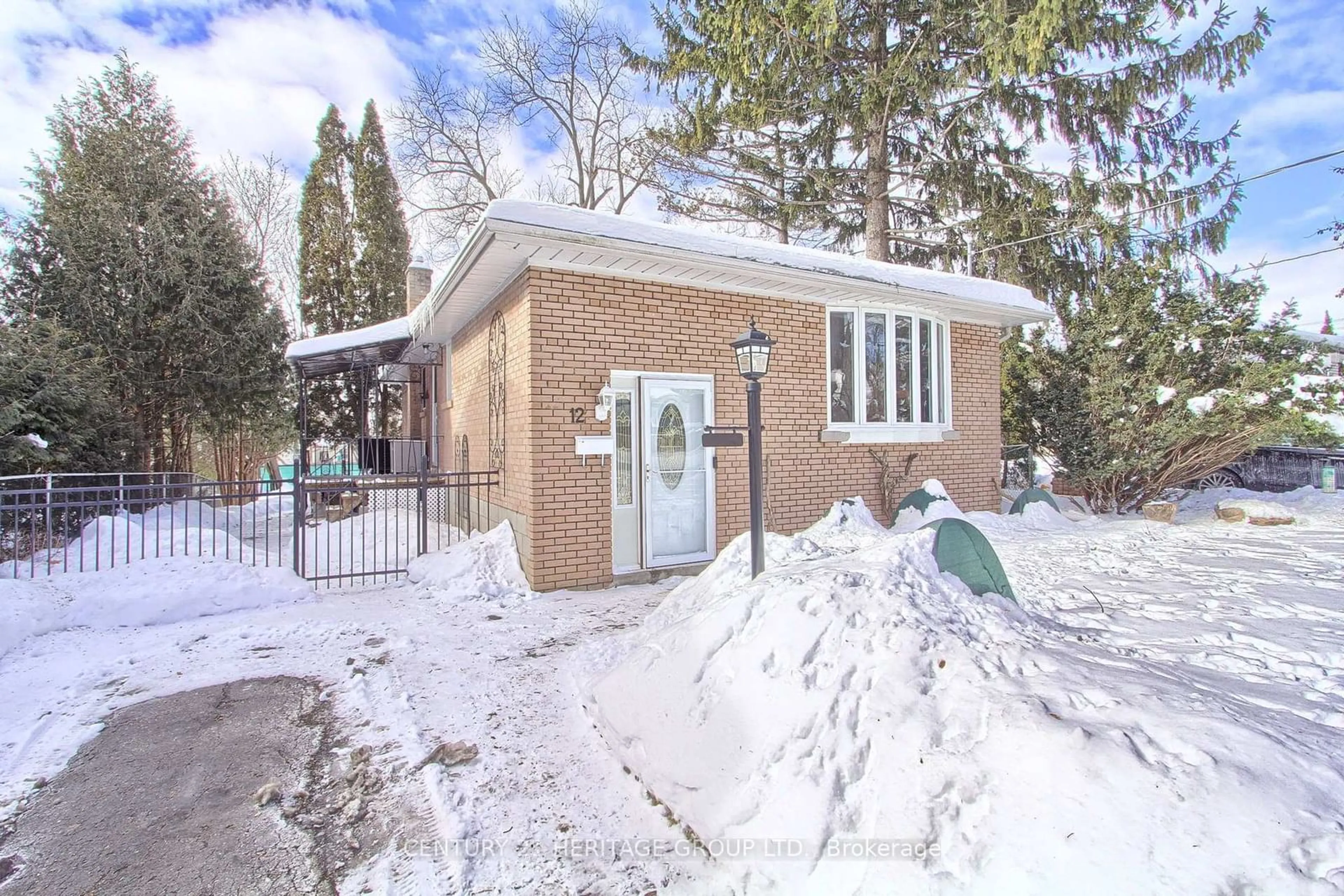 Home with brick exterior material, street for 12 Duffin St, Ajax Ontario L1S 6B8