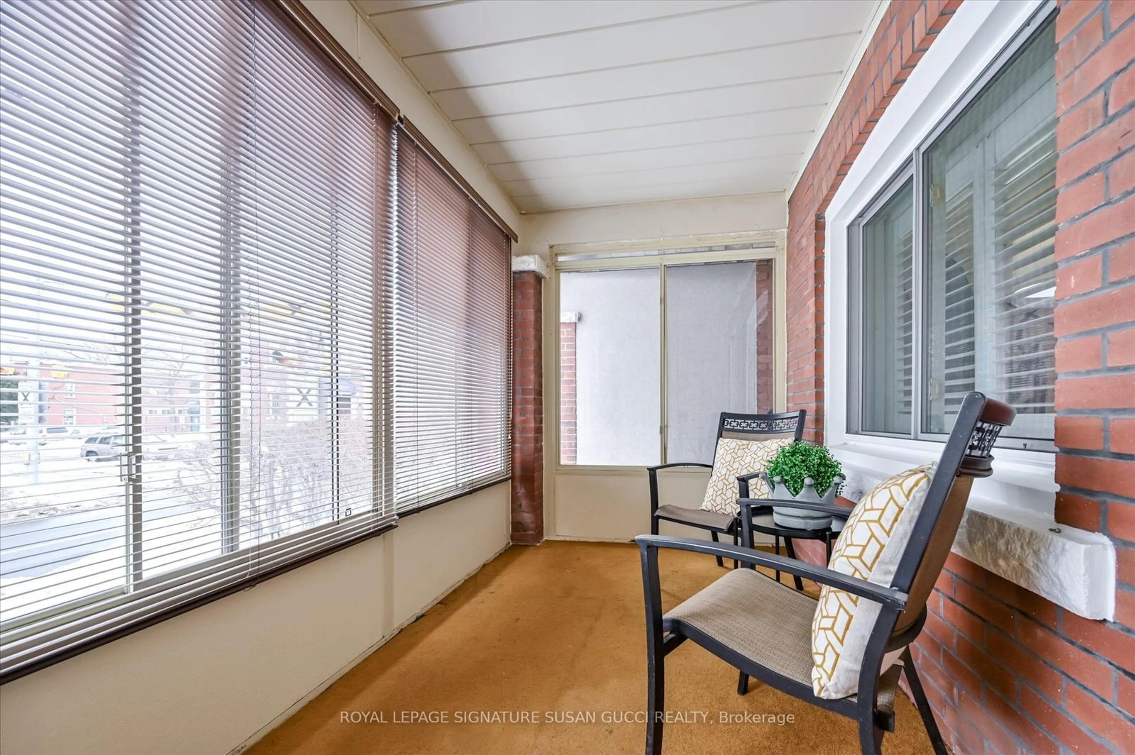 Balcony in the apartment, street for 100 Main St, Toronto Ontario M4E 2V8