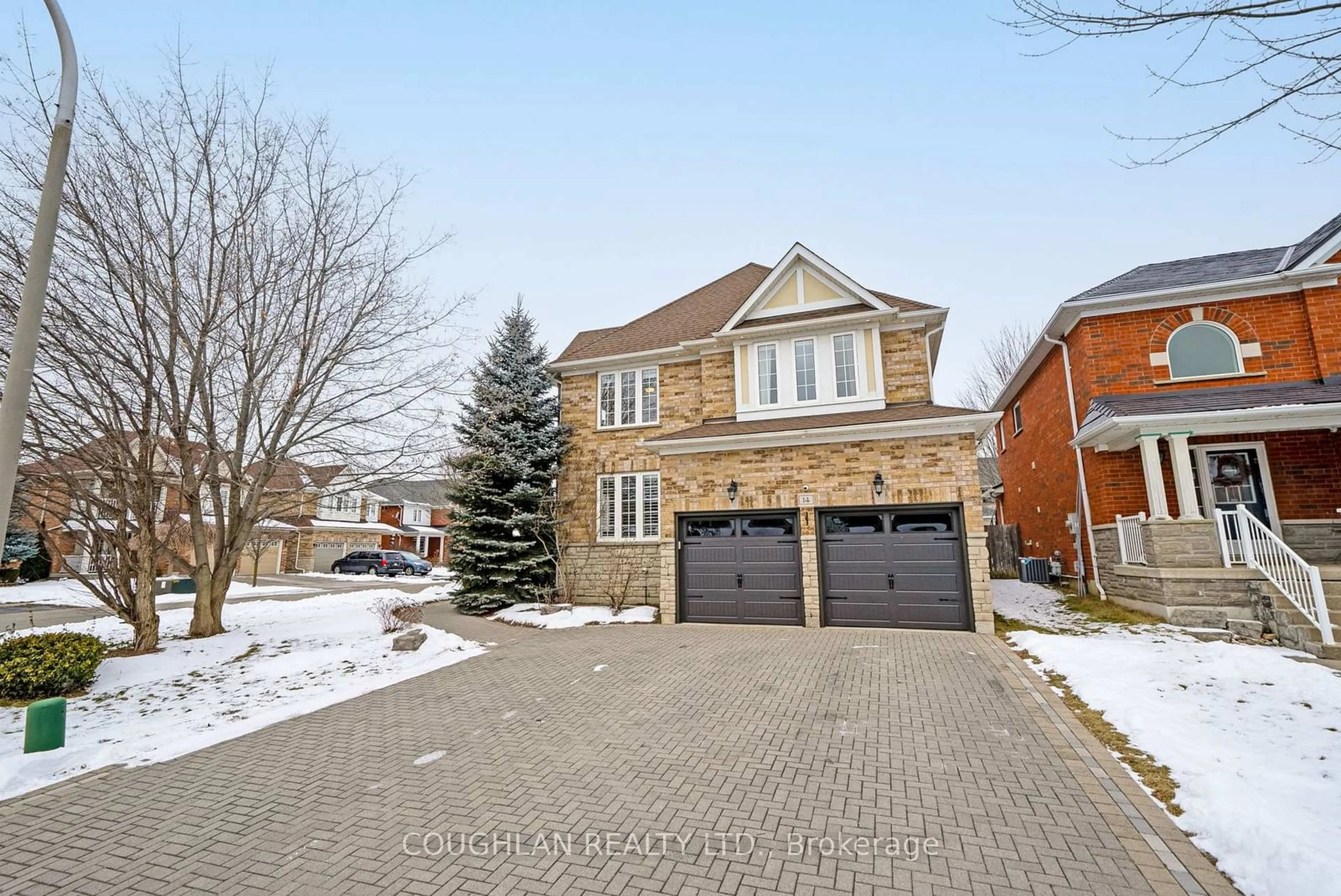 Home with brick exterior material, street for 14 Gabrielle Cres, Whitby Ontario L1R 3M6