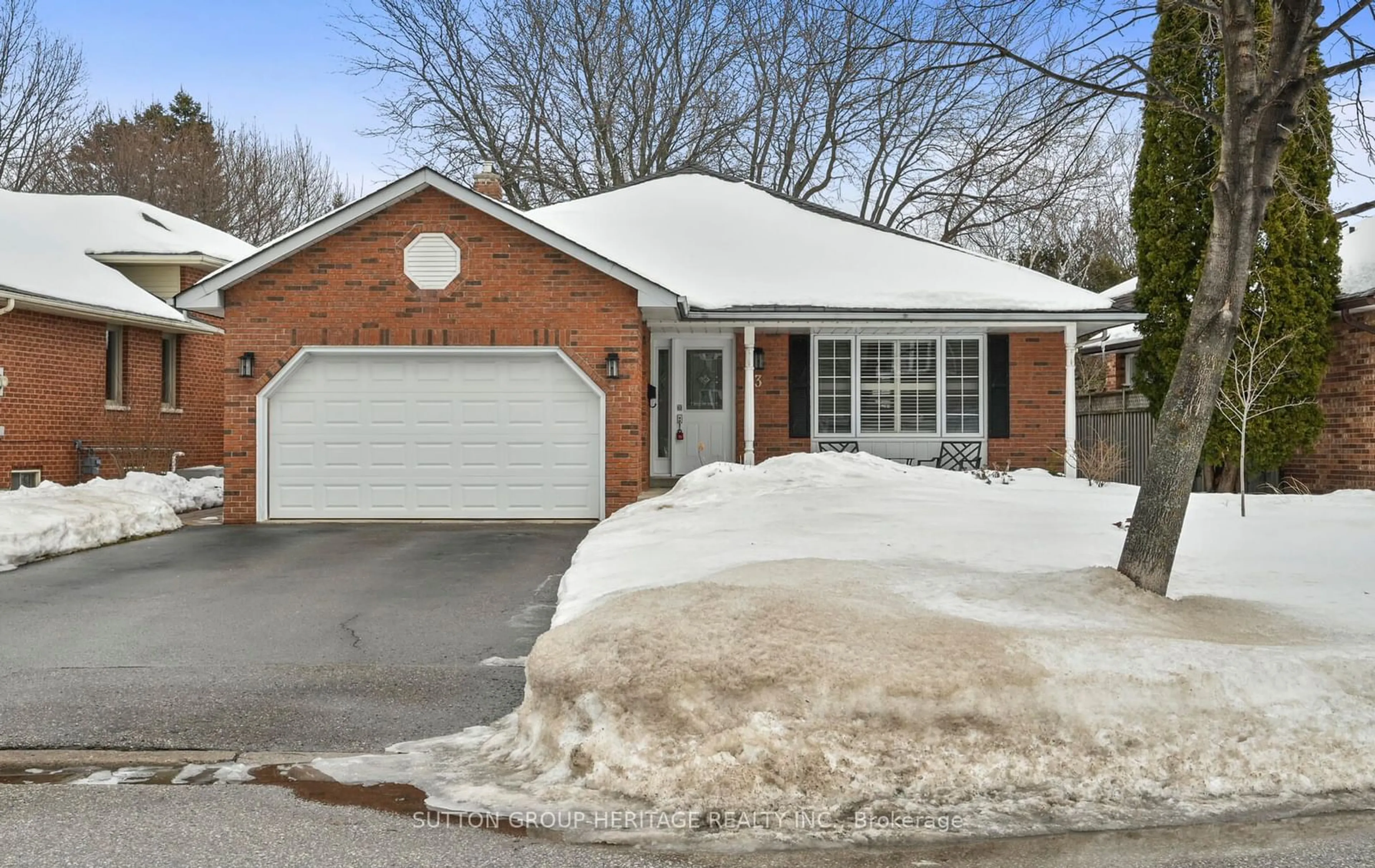 Home with brick exterior material, street for 3 Boychyn Dr, Whitby Ontario L1N 7J3