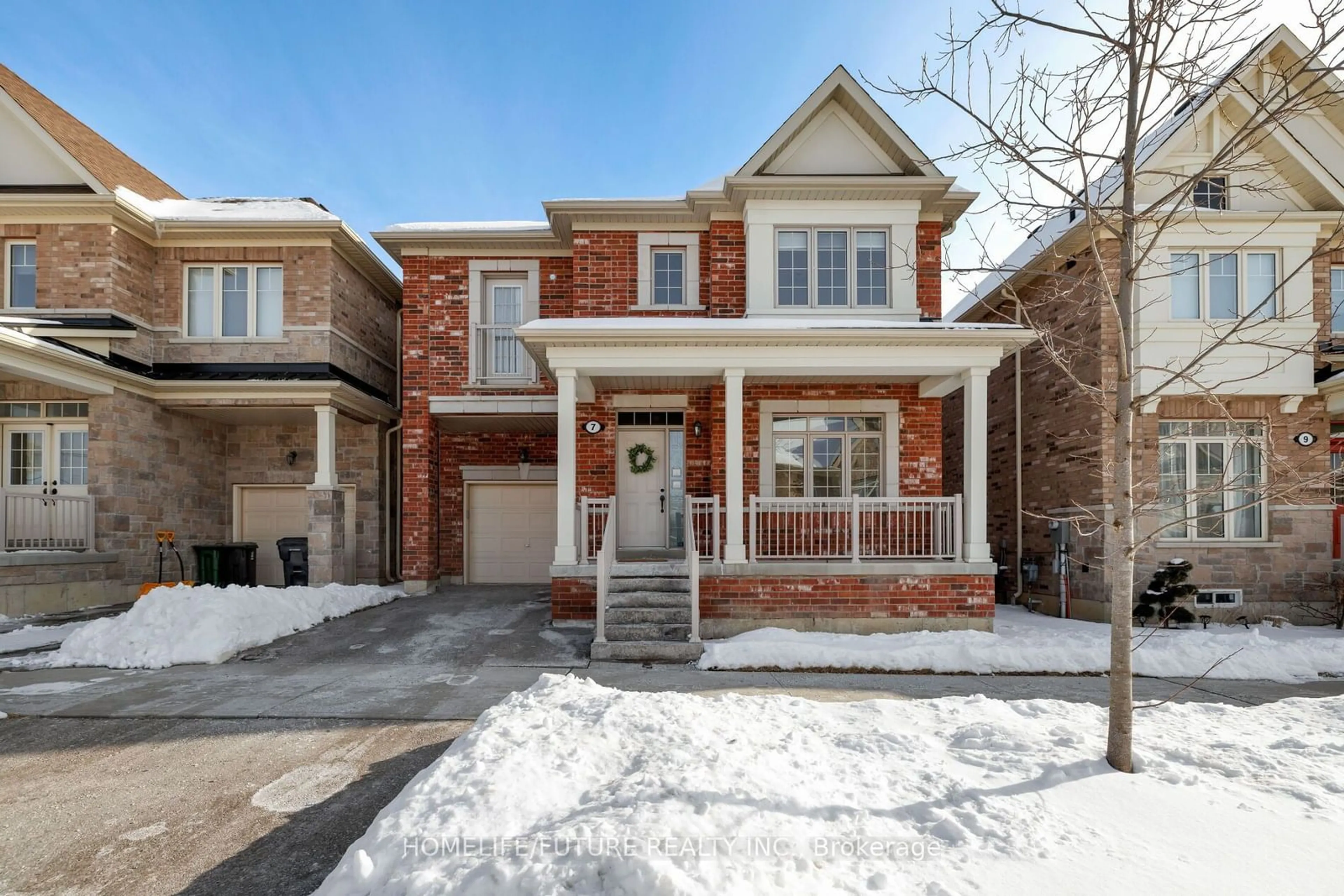 Home with brick exterior material, street for 7 Culloden Crt, Toronto Ontario M1C 0E9