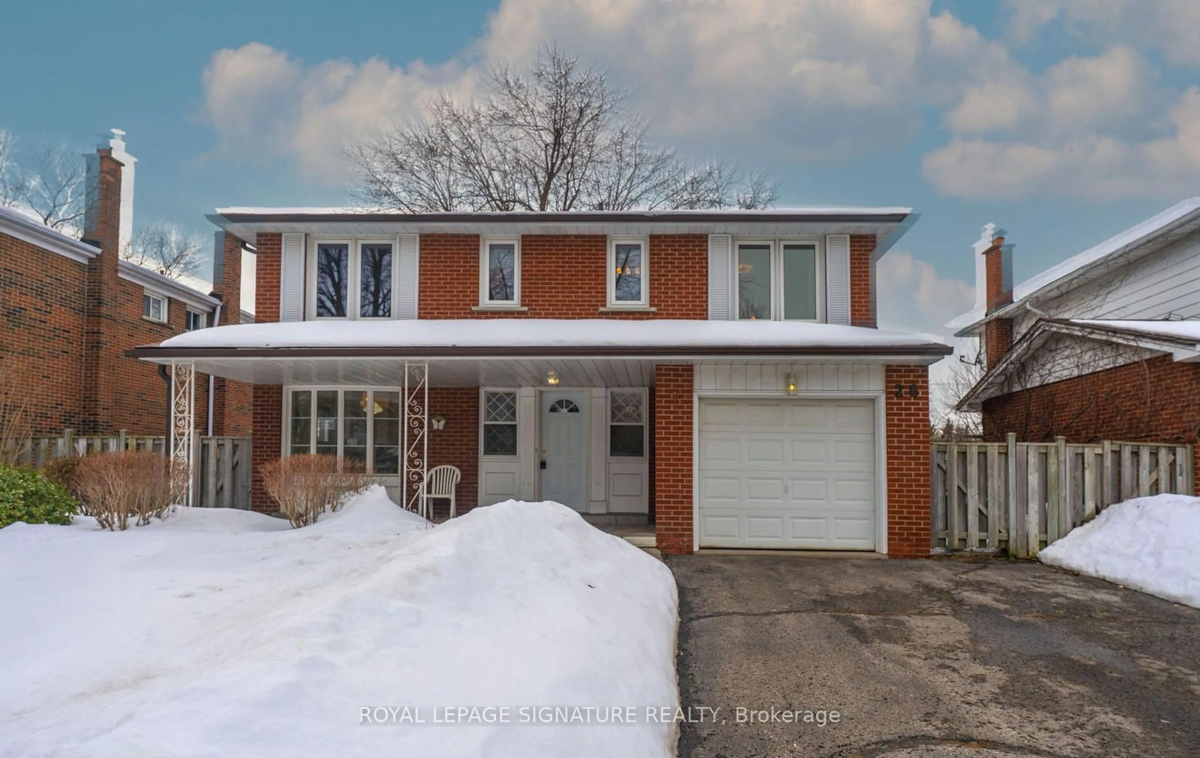 Home with brick exterior material, street for 26 Tidefall Dr, Toronto Ontario M1W 1J2