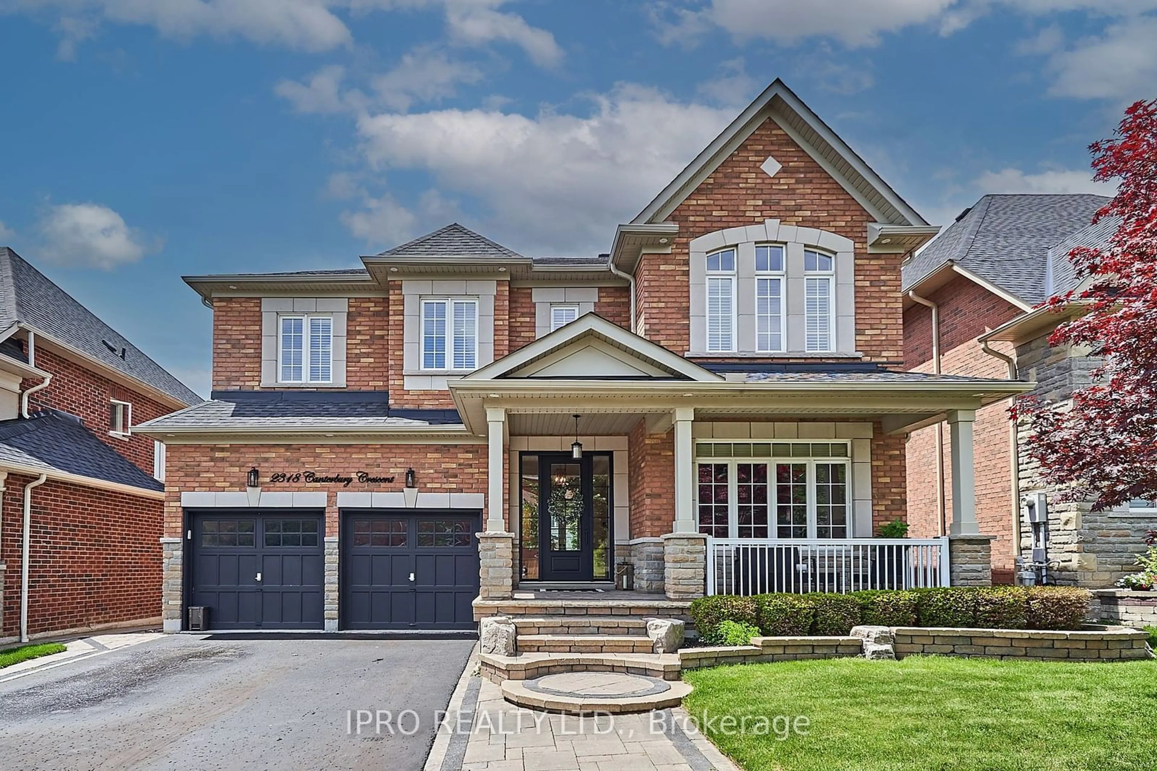 Home with brick exterior material, street for 2318 Canterbury Cres, Pickering Ontario L1X 2T5