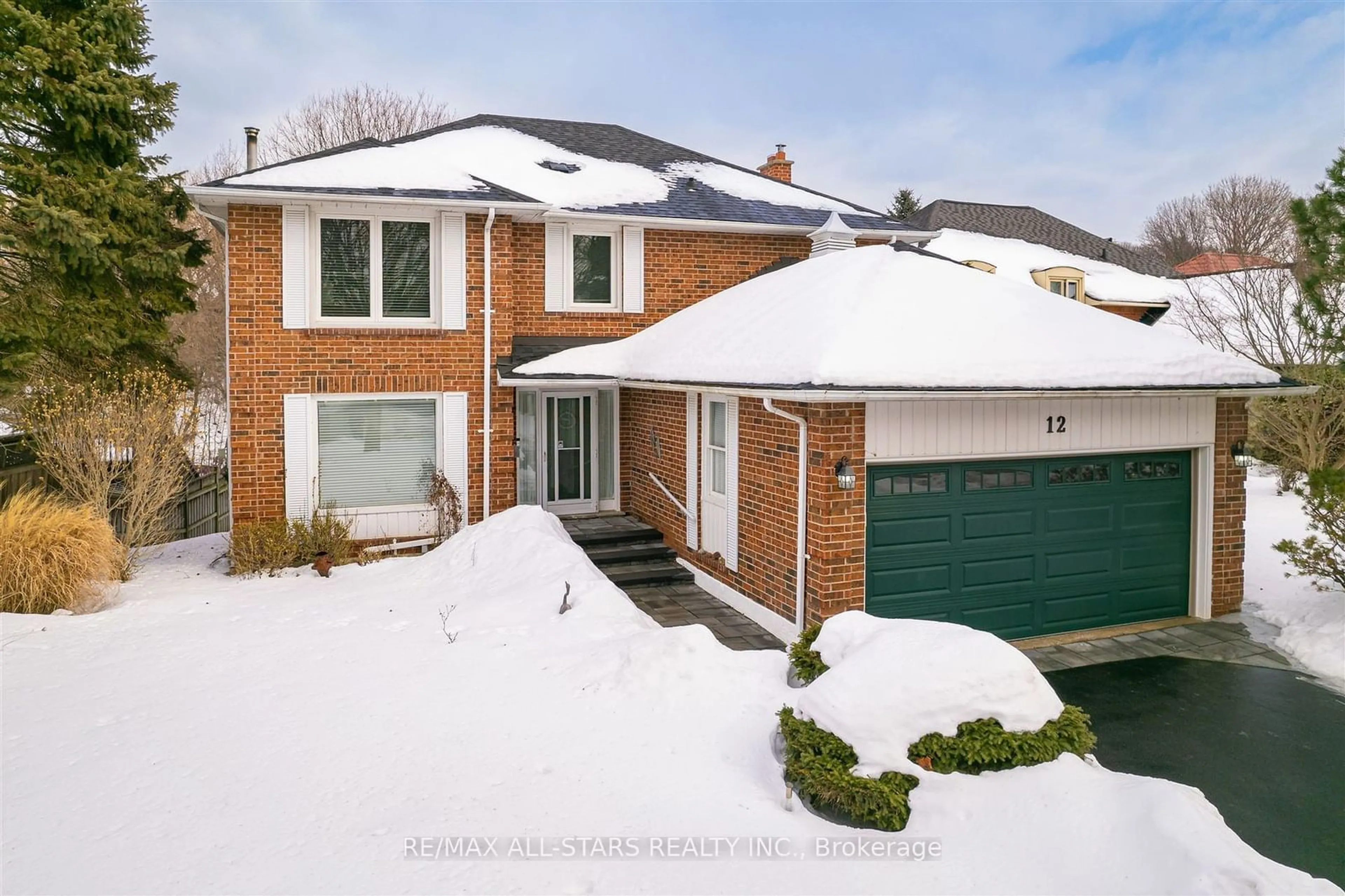 Home with brick exterior material, street for 12 Karen Ann Cres, Toronto Ontario M1G 1M3