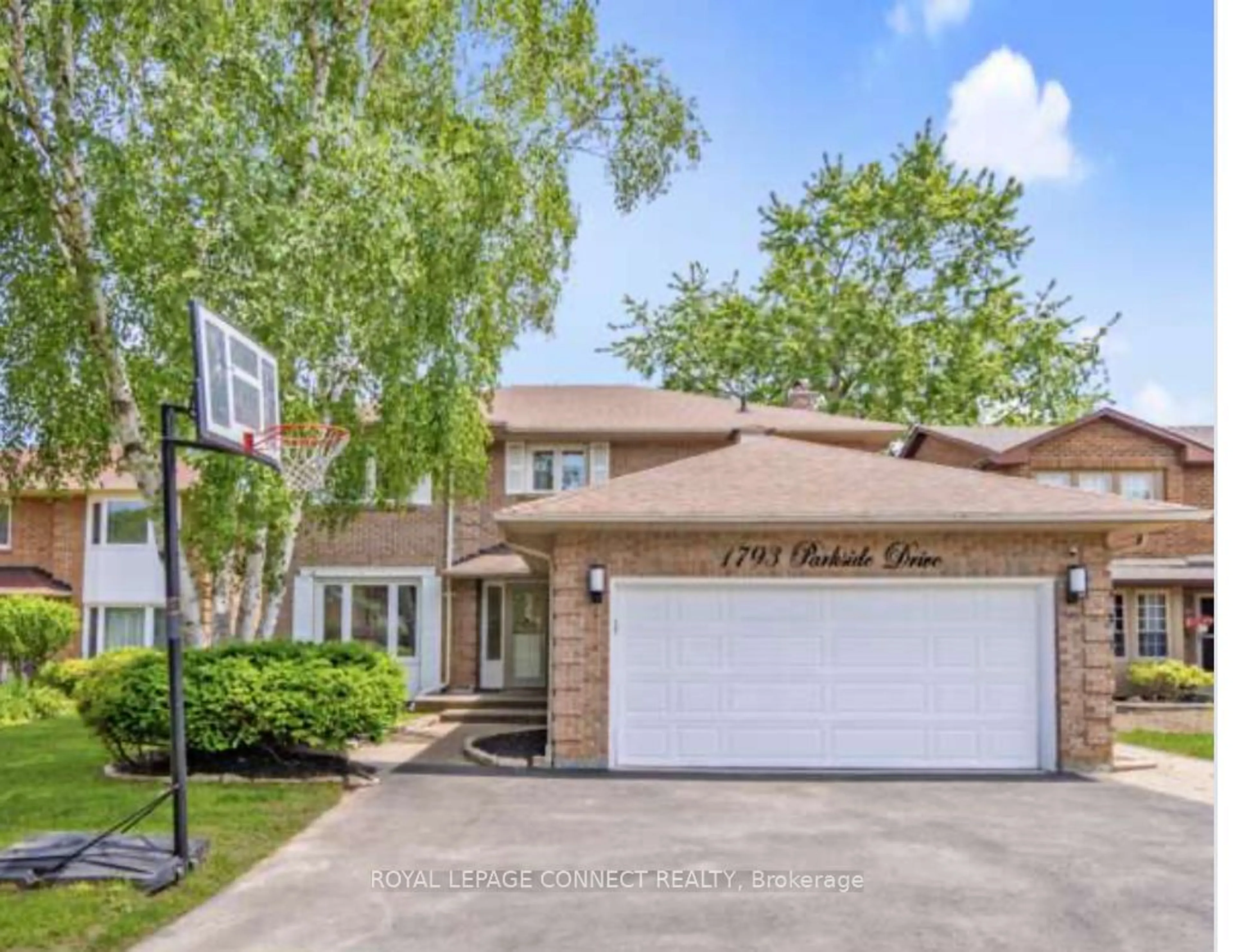 Home with brick exterior material, street for 1793 Parkside Dr, Pickering Ontario L1V 3N9