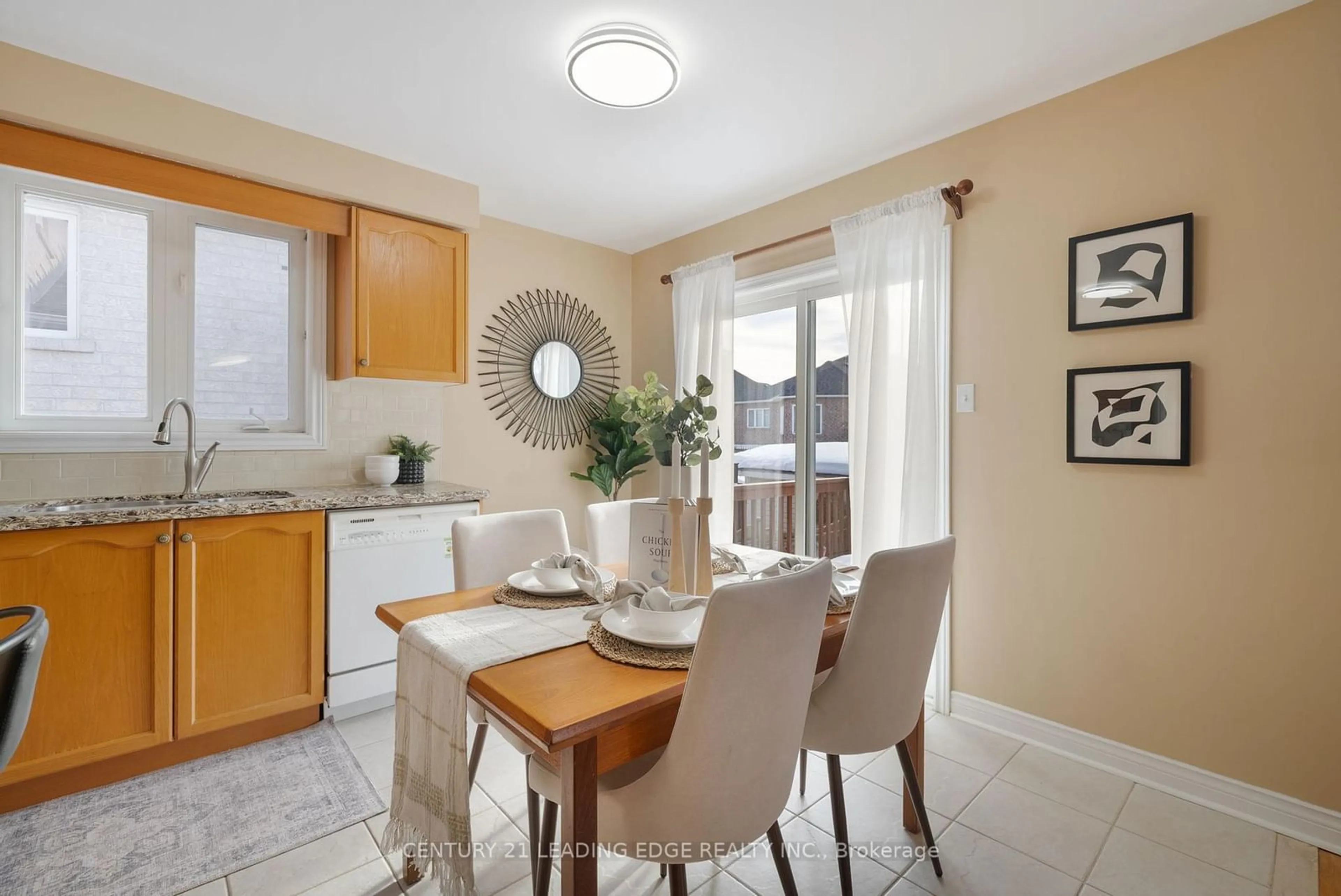 Dining room, ceramic/tile floor for 8 Root Cres, Ajax Ontario L1T 4J8