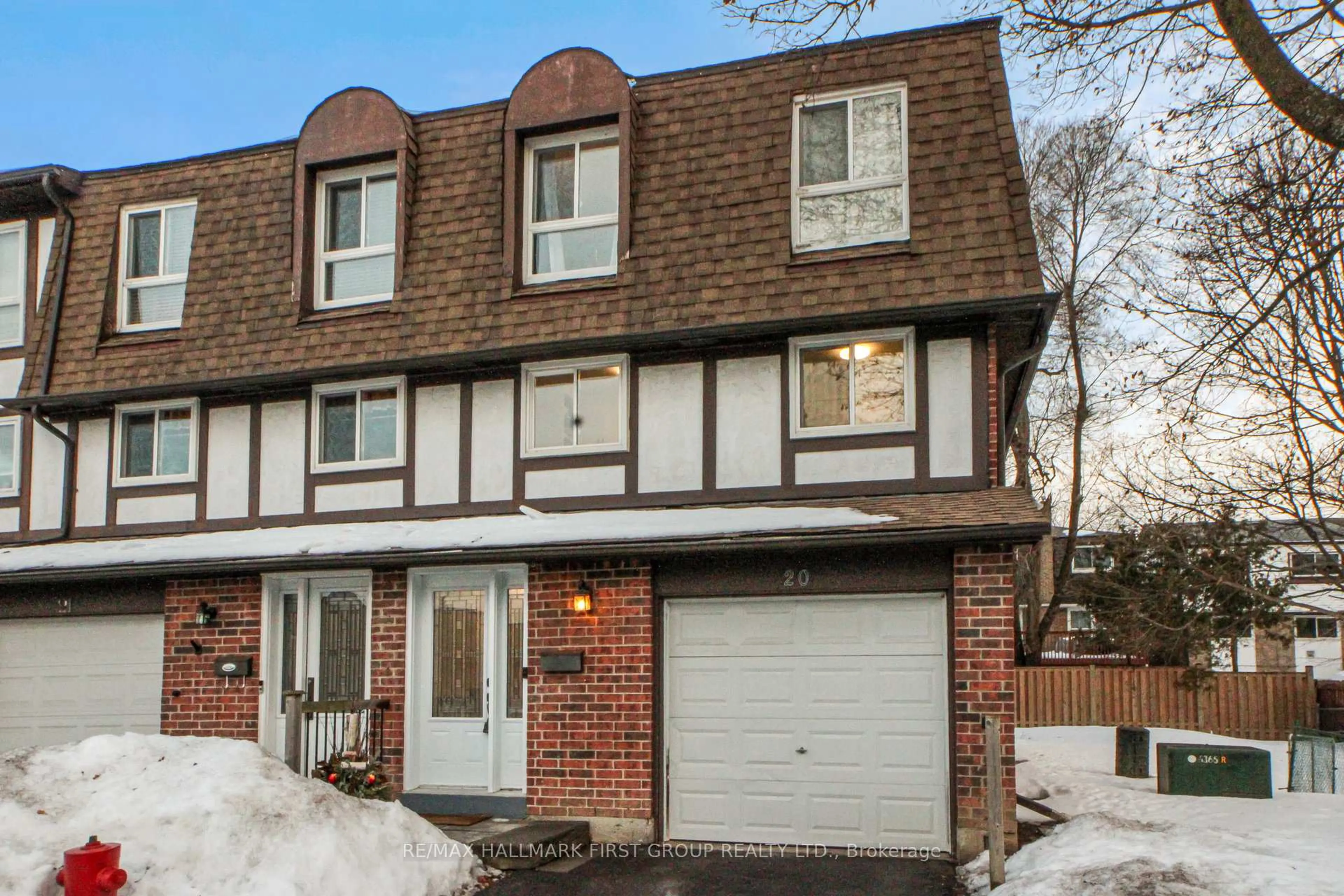 Home with brick exterior material, street for 1980 Rosefield Rd #20, Pickering Ontario L1V 3M4