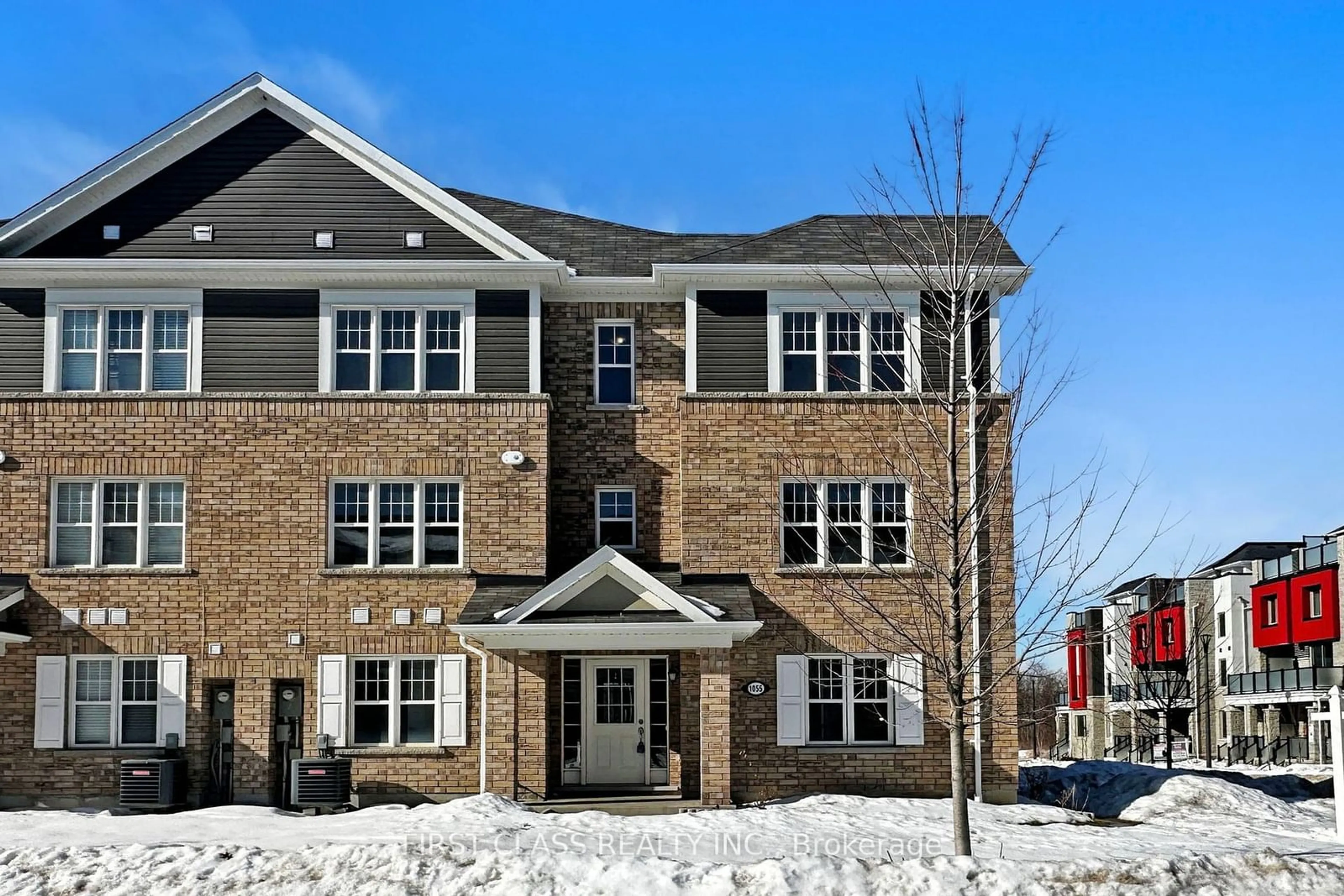 Home with brick exterior material, street for 1055 Reflection Pl, Pickering Ontario L1X 0E8