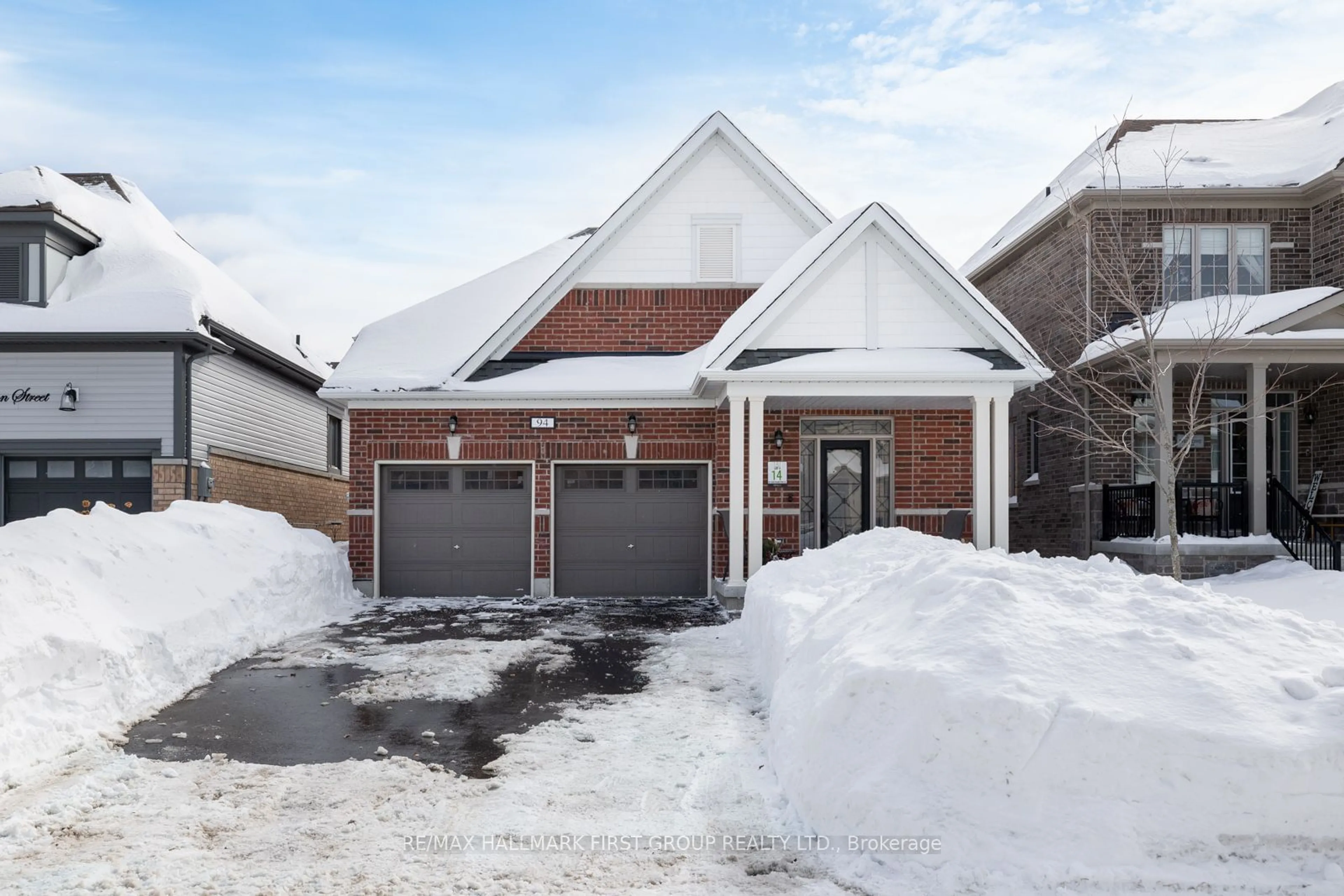 Home with brick exterior material, street for 94 Southampton St, Scugog Ontario L9L 2E5