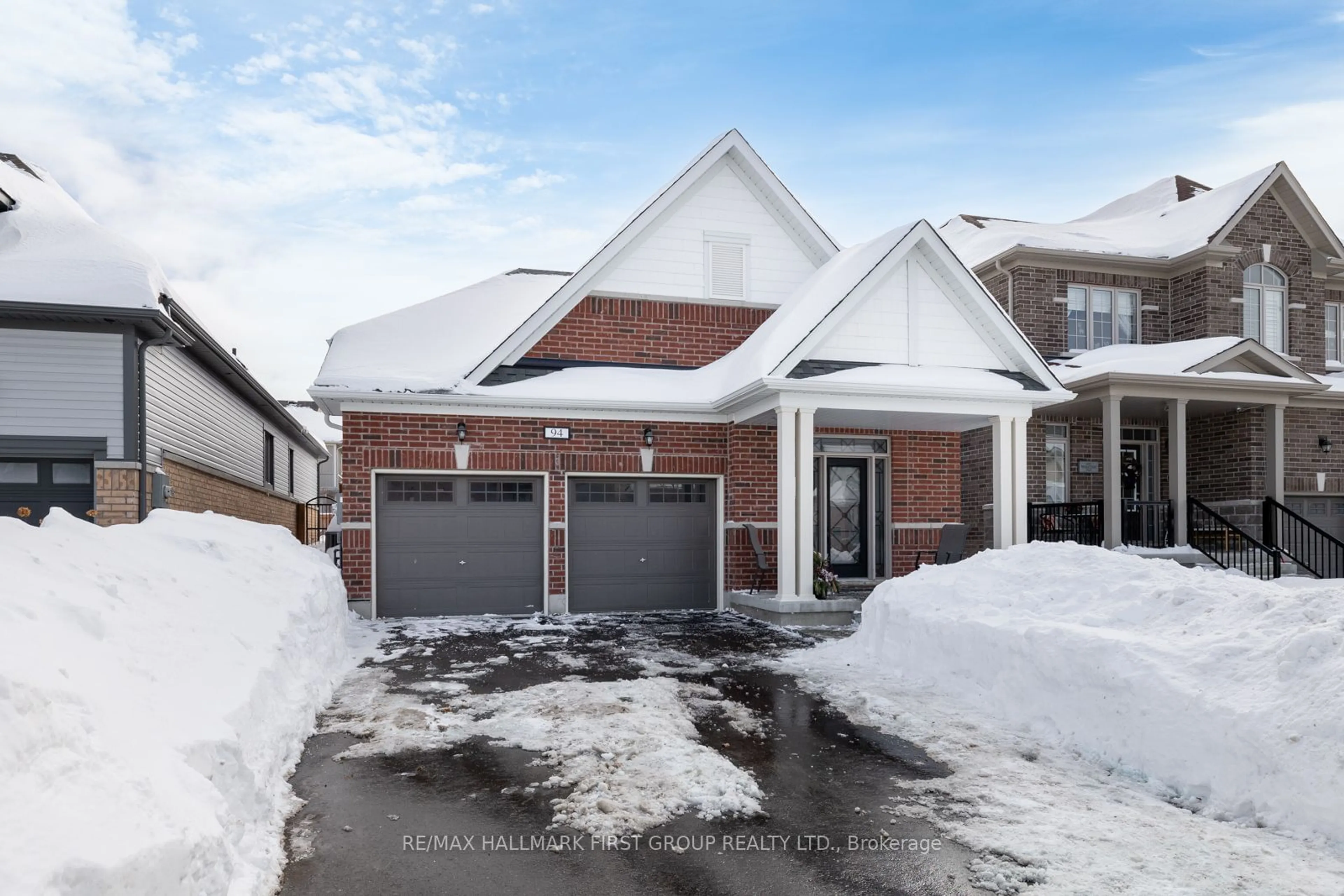 Home with brick exterior material, street for 94 Southampton St, Scugog Ontario L9L 2E5