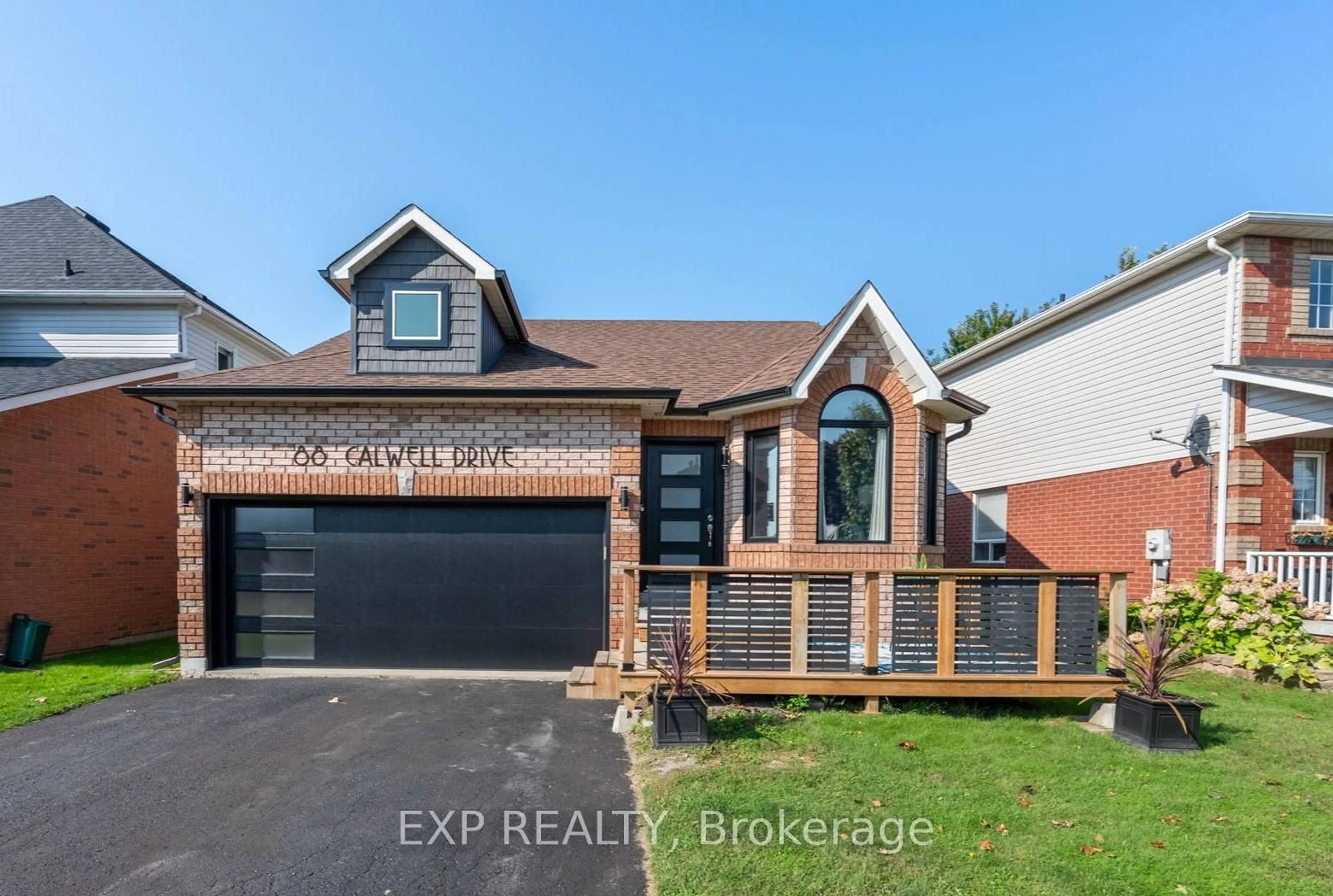 Home with brick exterior material, street for 88 Calwell Dr, Scugog Ontario L9L 1T7