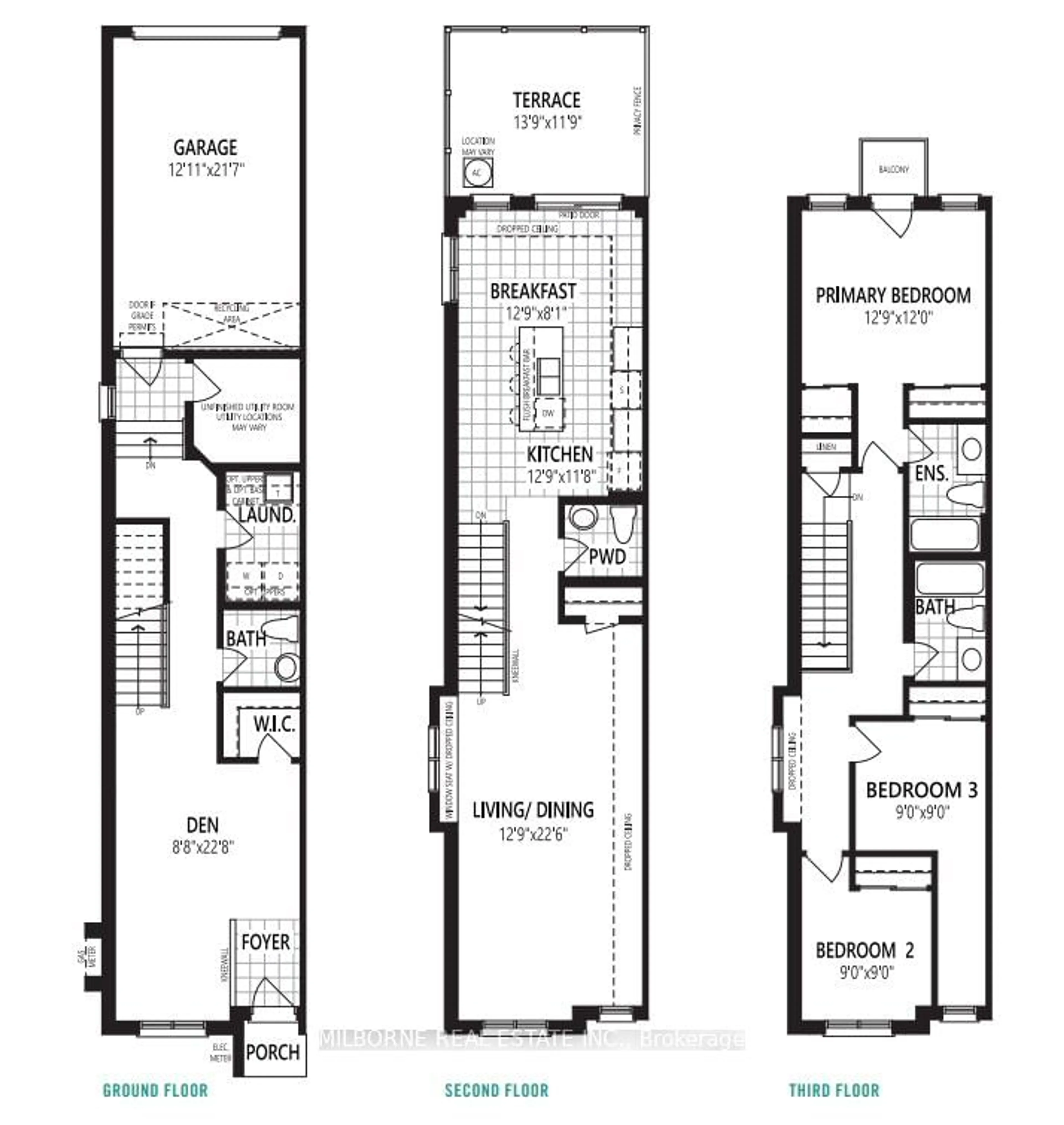 Floor plan for 1021 Ellesmere Rd, Toronto Ontario M1P 2W7