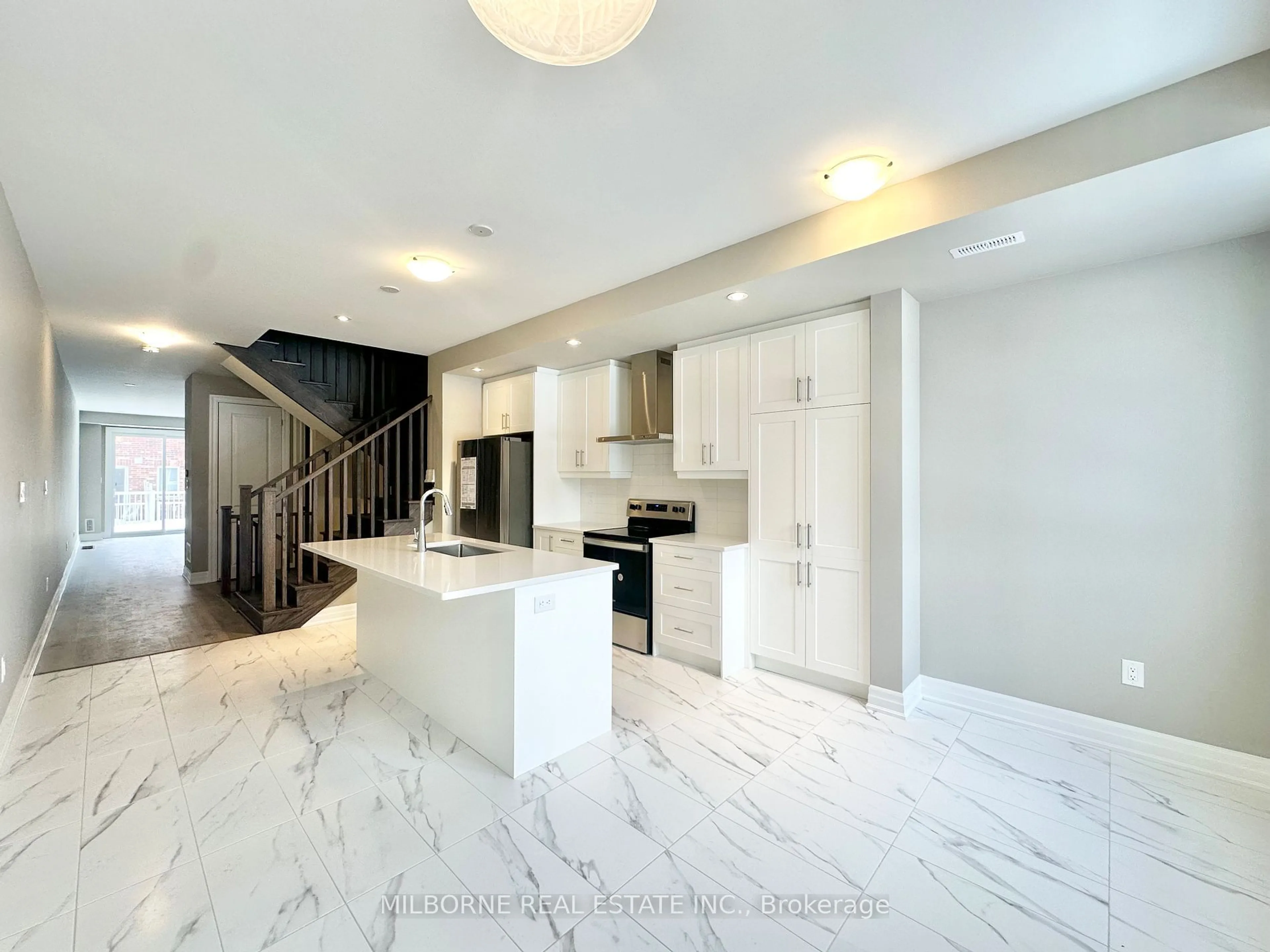 Open concept kitchen, ceramic/tile floor for 1003 Ellesmere Rd, Toronto Ontario M1P 2W7