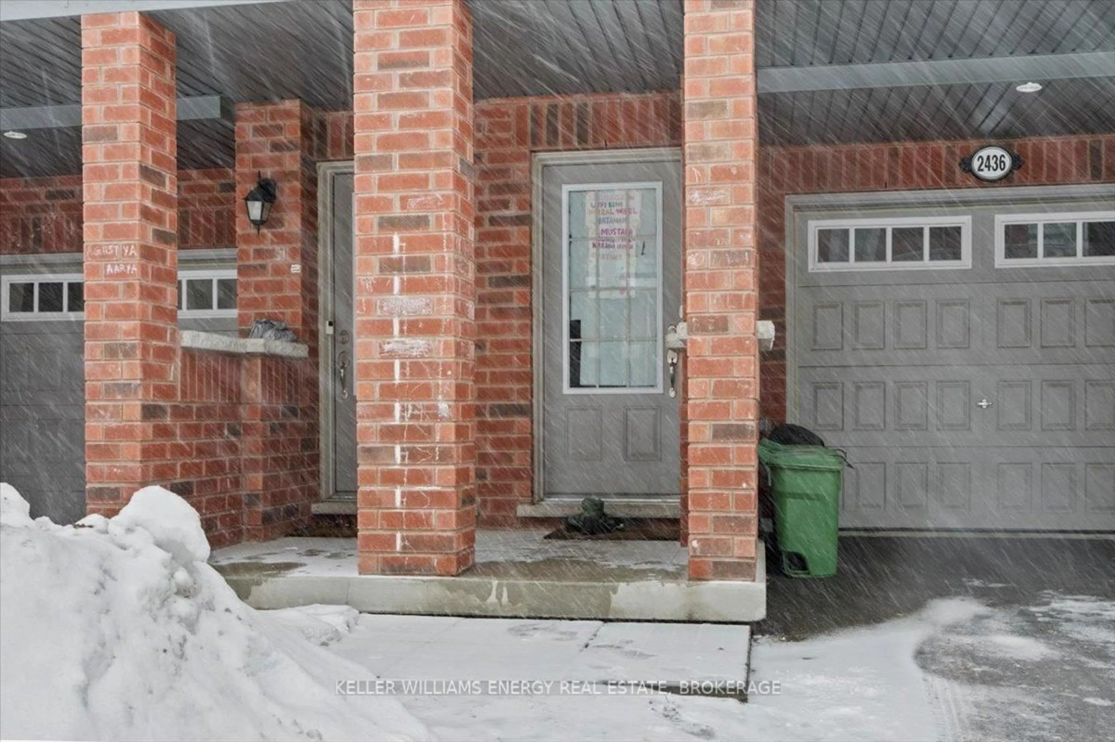 Home with brick exterior material, street for 2436 Rosedrop Path #233, Oshawa Ontario L1L 0L2