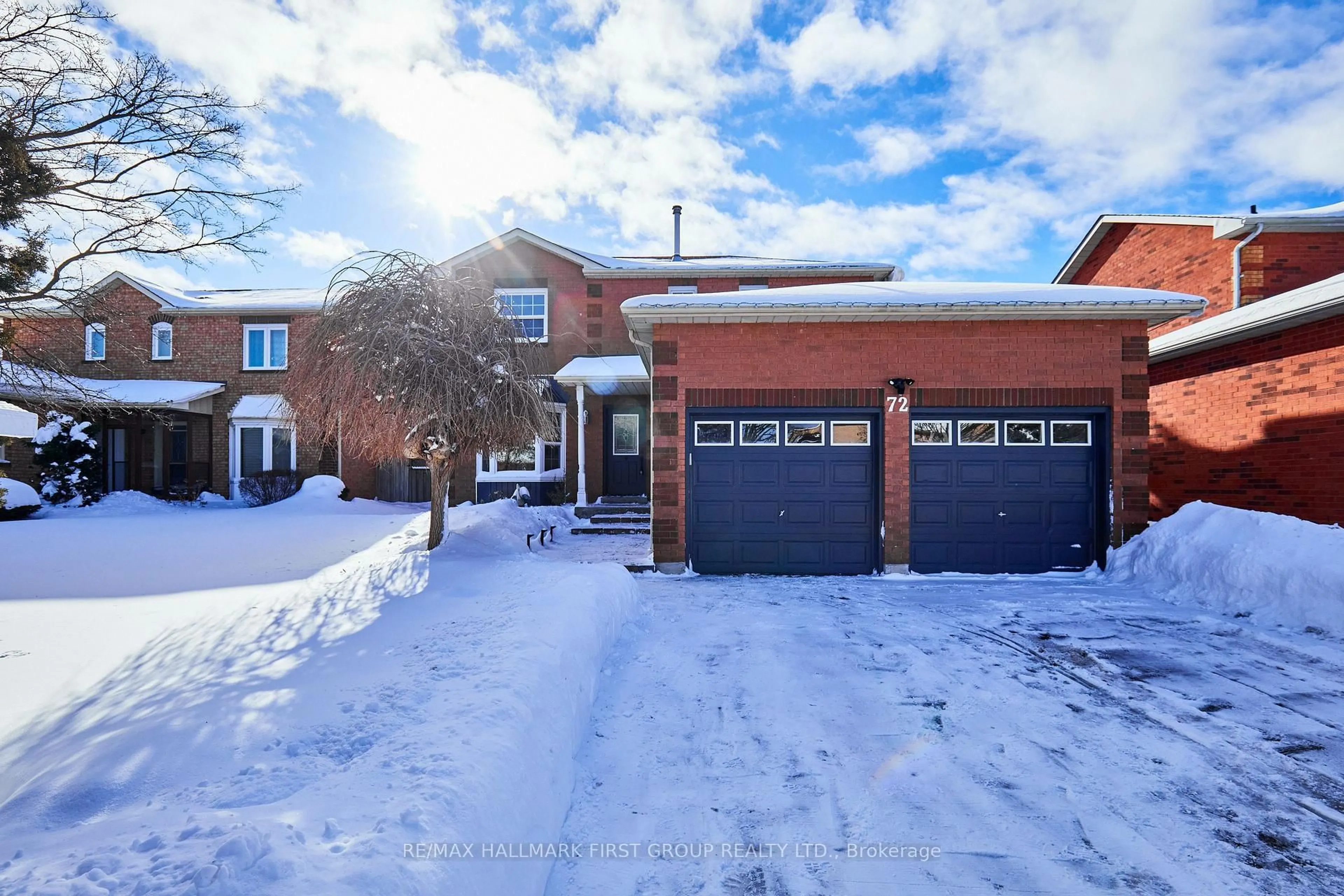 Home with brick exterior material, street for 72 Irwin Dr, Whitby Ontario L1N 9H7