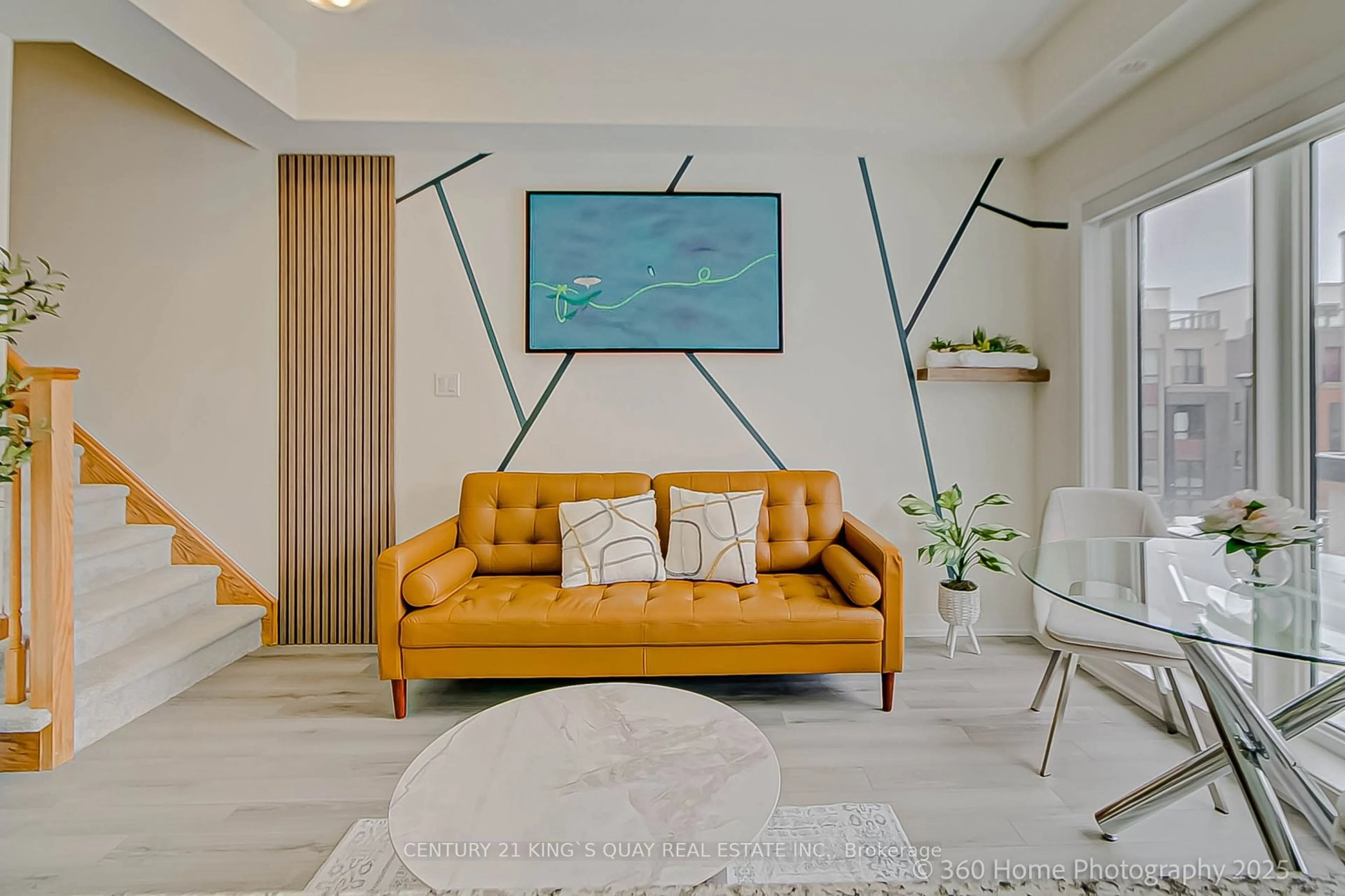 Living room with furniture, unknown for 165 Tapscott Rd #12, Toronto Ontario M1B 0E8