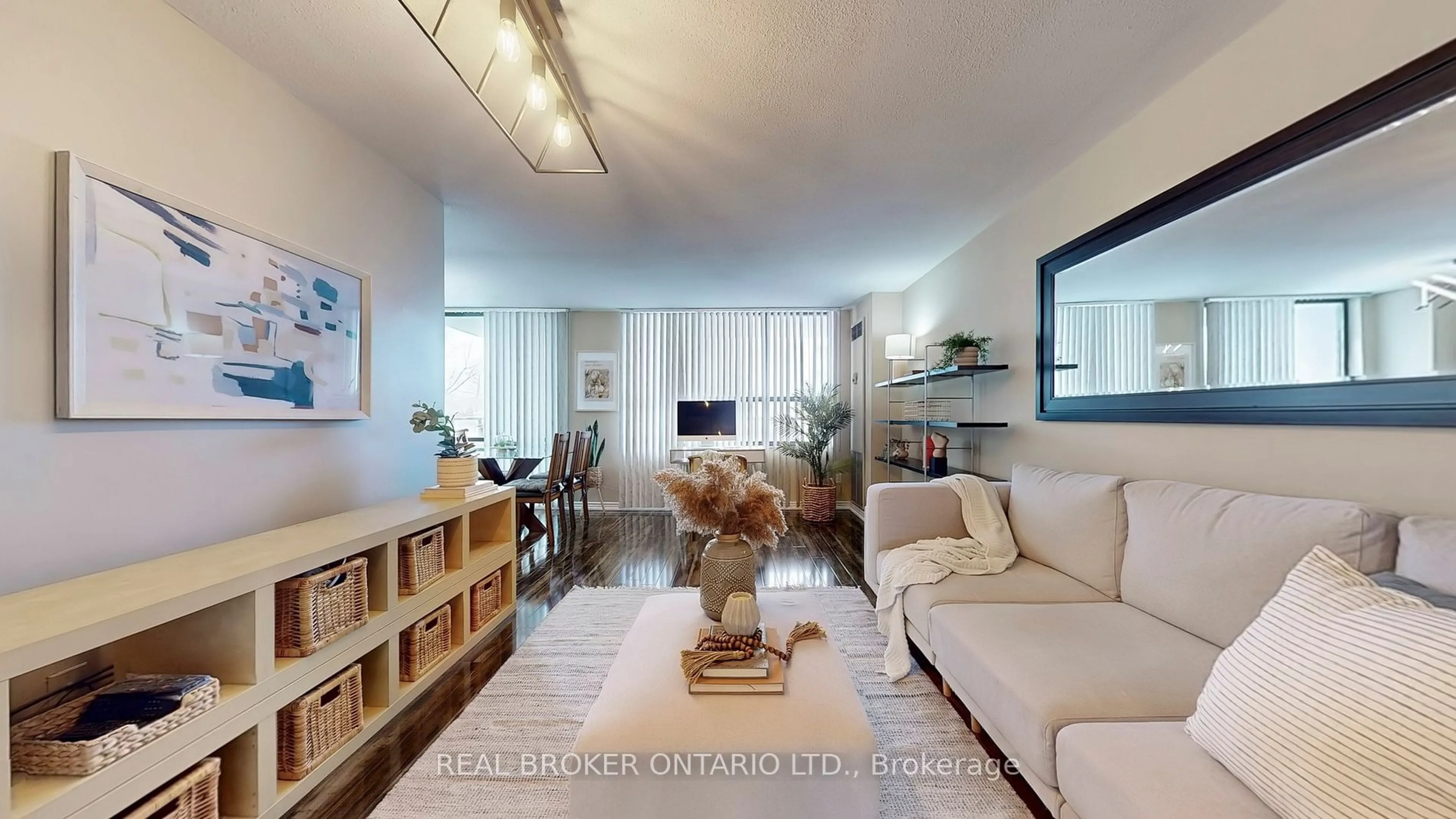 Living room with furniture, unknown for 2721 Victoria Park Ave #206, Toronto Ontario M1T 3N6