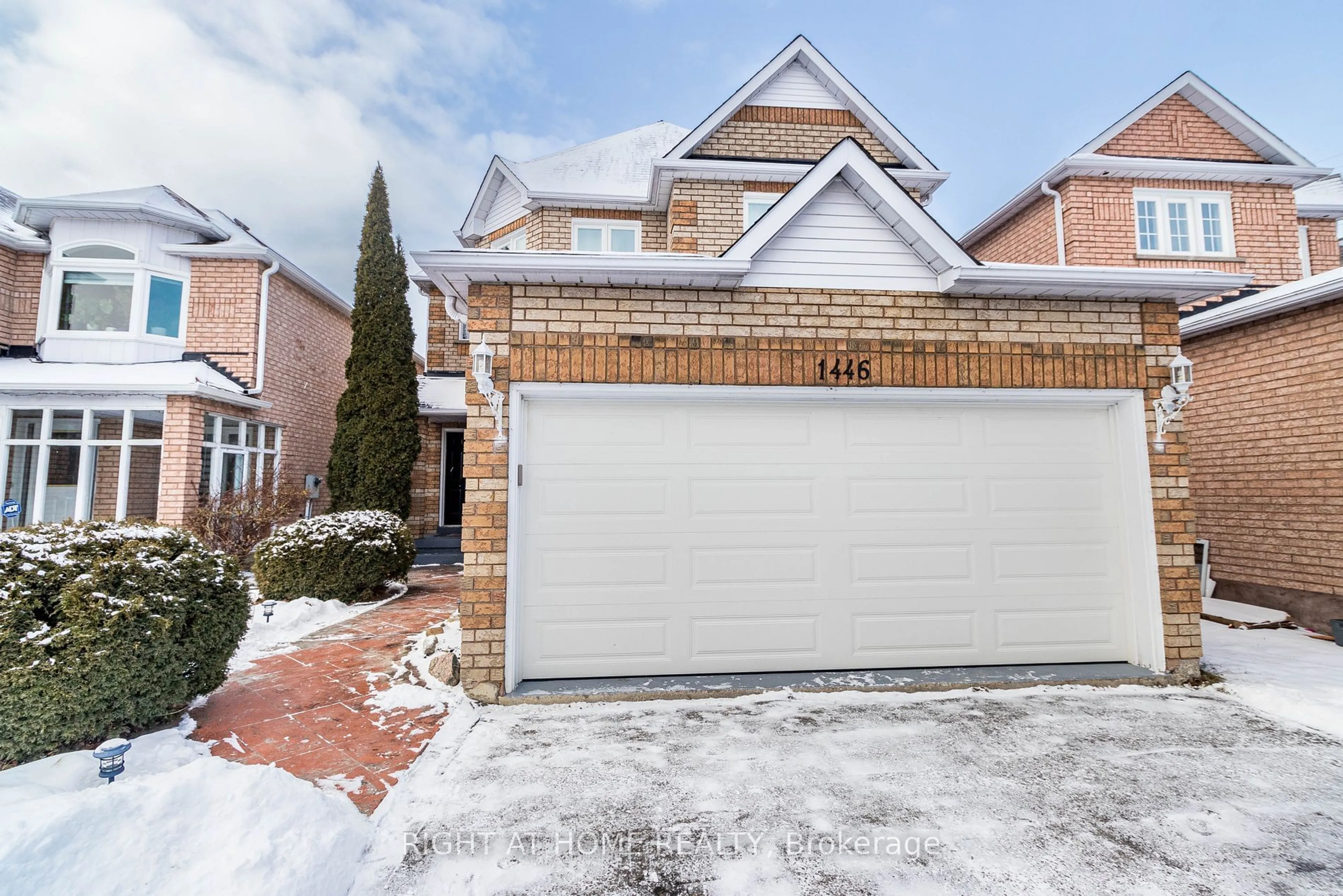 Home with brick exterior material, street for 1446 Sandhurst Cres, Pickering Ontario L1V 6Y8