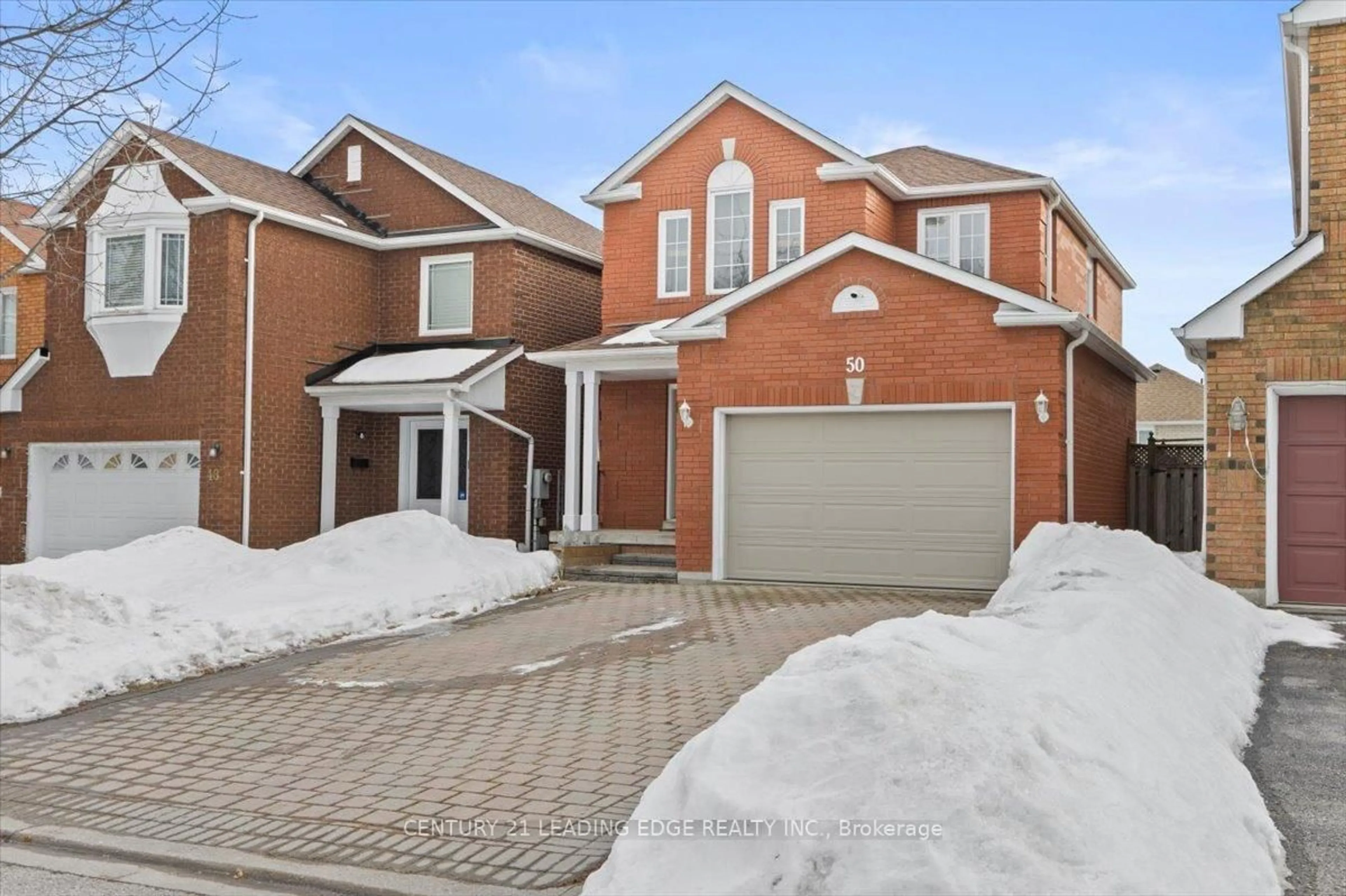 Home with brick exterior material, street for 50 TAWN Cres, Ajax Ontario L1Z 1H9