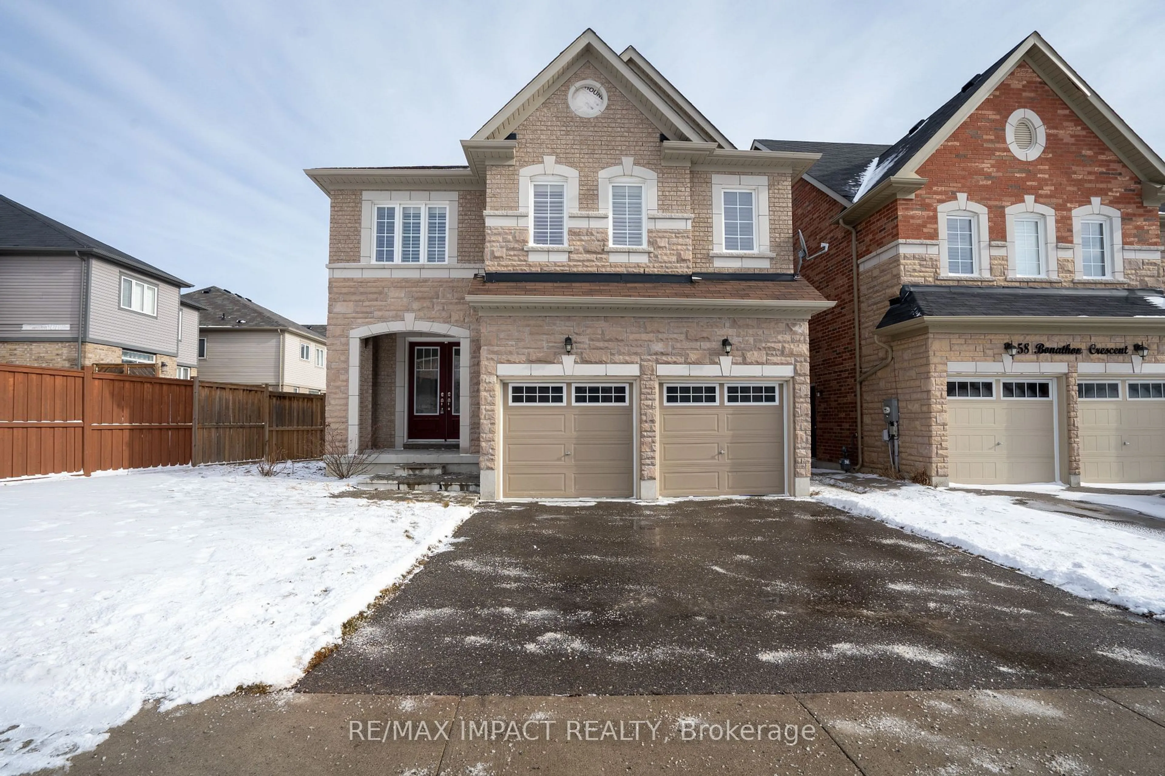 Home with brick exterior material, street for 56 Bonathon Cres, Clarington Ontario L1C 5B9