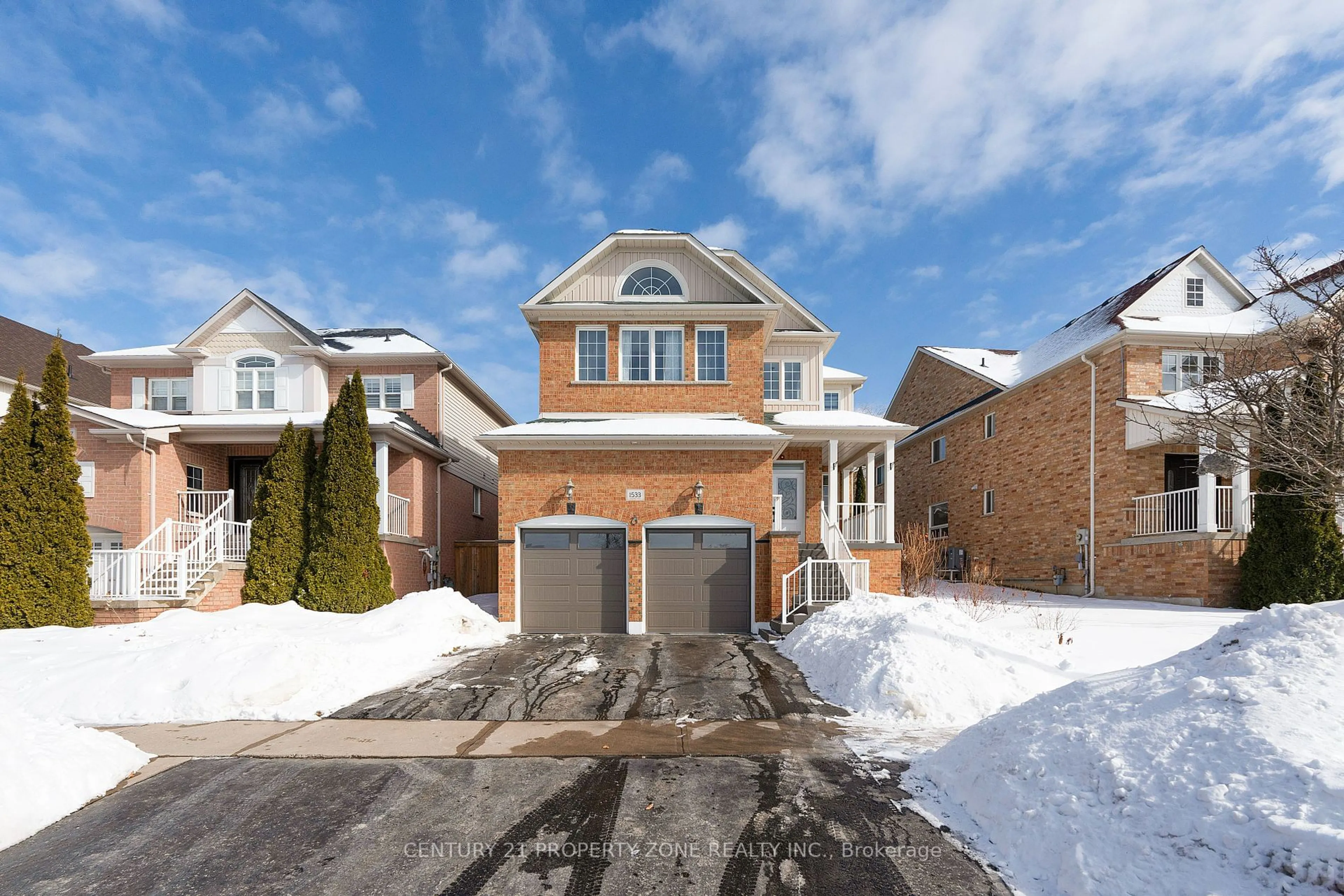 Home with brick exterior material, street for 1533 Clearbrook Dr, Oshawa Ontario L1K 2P6