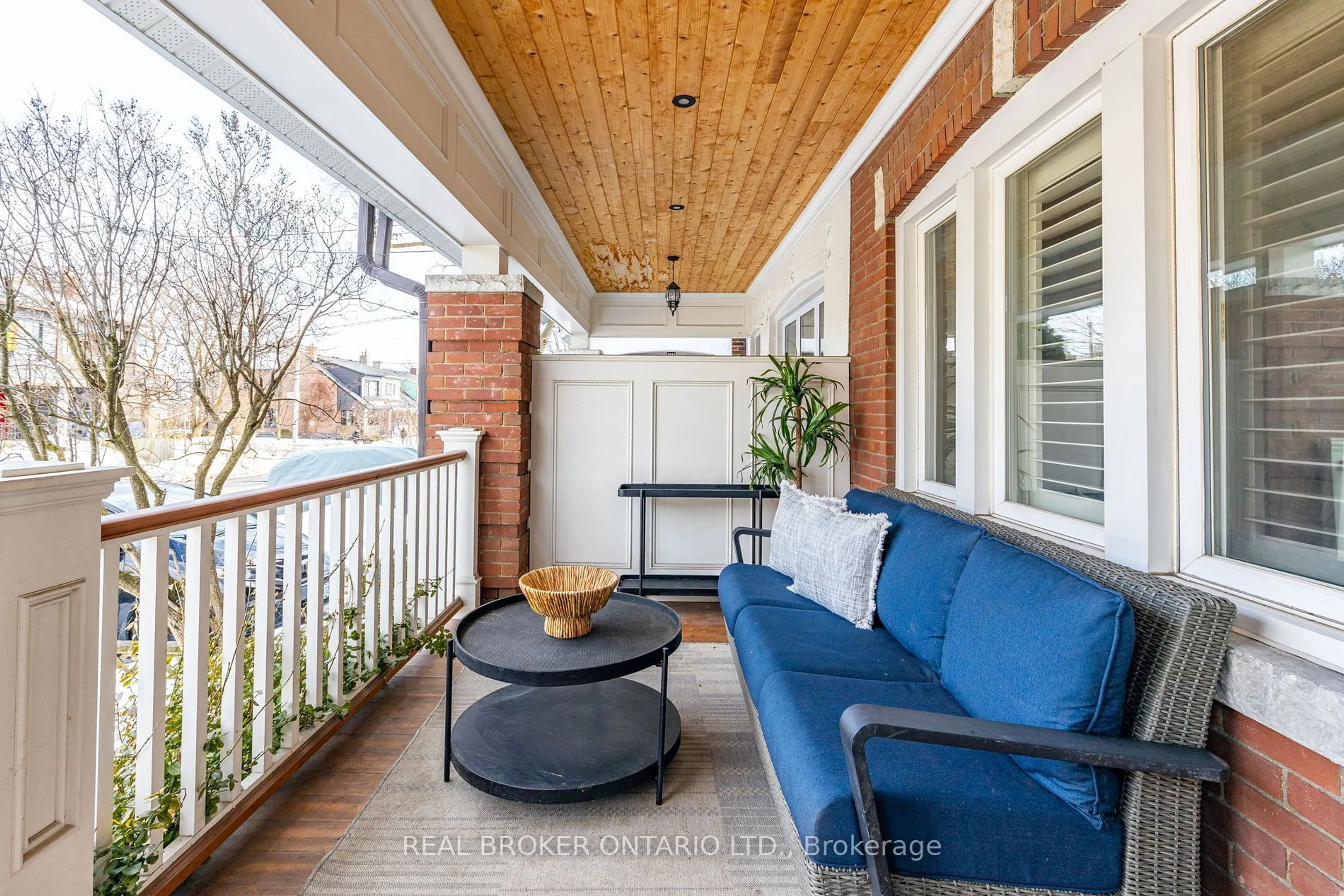 Patio, street for 174 Monarch Park Ave, Toronto Ontario M4J 4R8